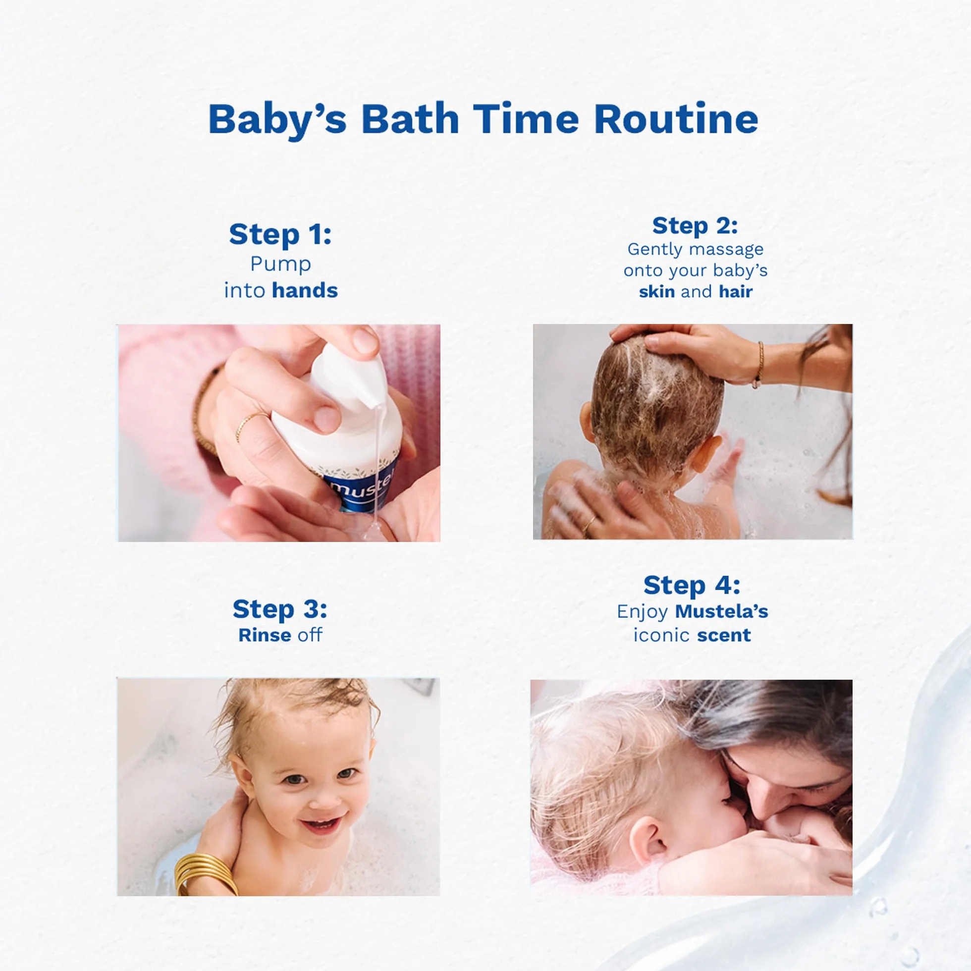 Bébé Gentle Cleansing Gel Hair And Body 500 Ml