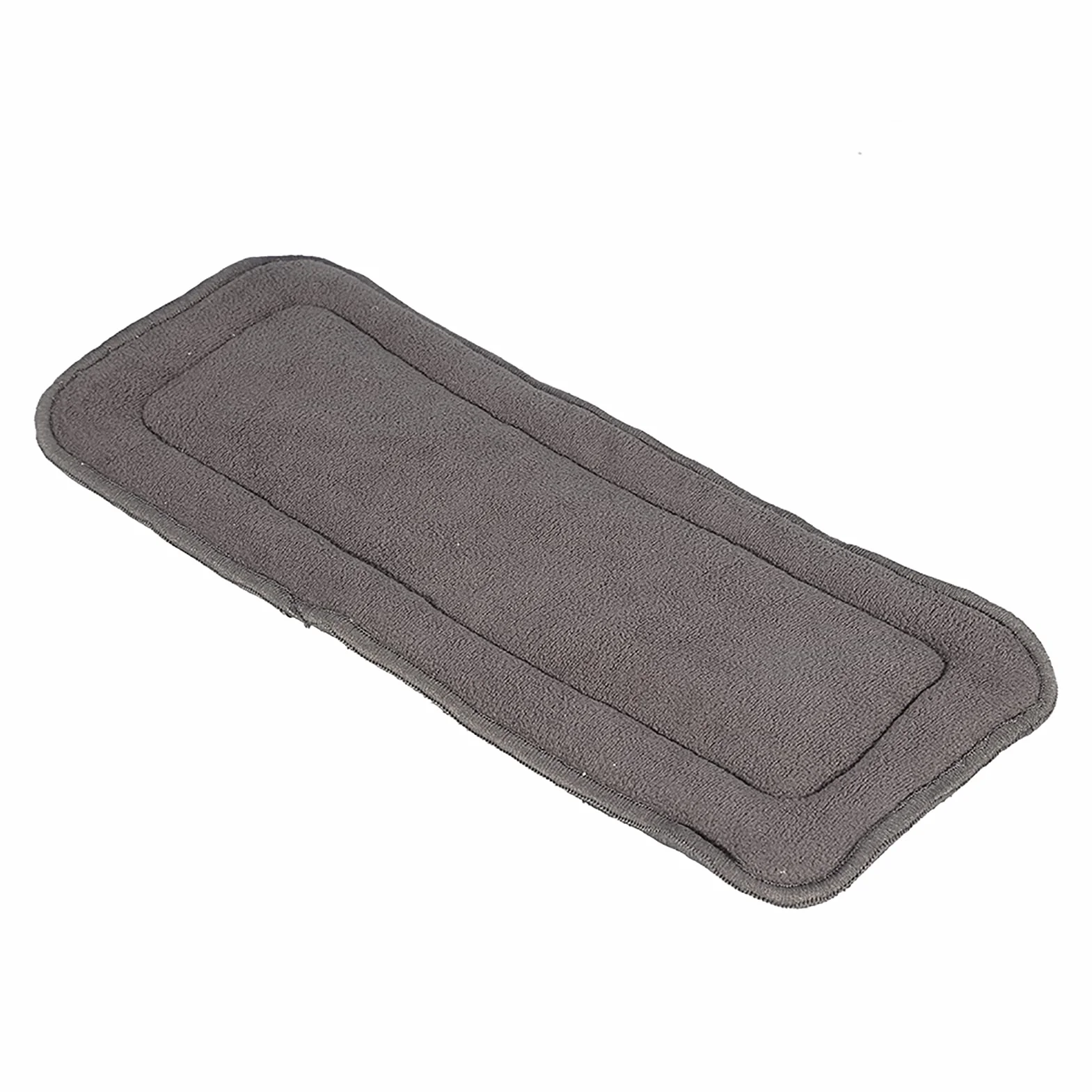 Almohadillas para Pañales, Insertos de Pañales de Tela, 5 Capas, Reutilizables, Lavables, Cómodos, Pantalones de Pañales para Adultos de Color Gris Oscuro (M)
