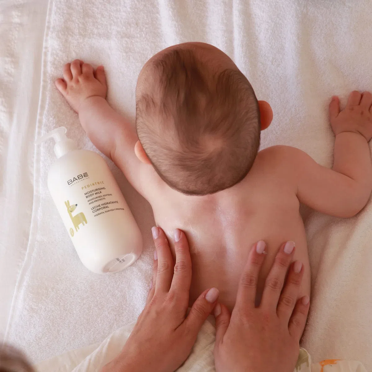 LABORATORIOS BABÉ - Leche Hidratante Corporal Pediátrica 500ml | Protección e Hidratación con Ingredientes Naturales | Manteca de Kokum para Bienestar Inmediato y Calma