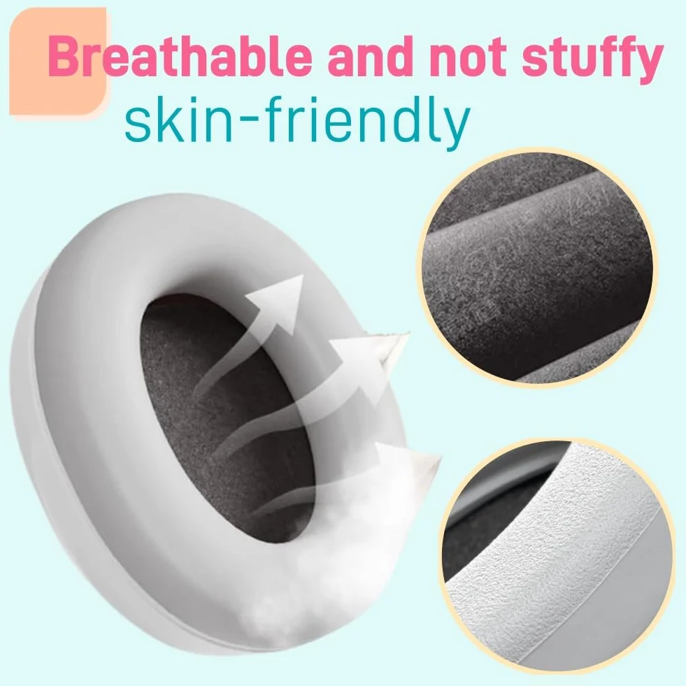 2 en 1 Protectores Auditivos para Bebés,Cascos Bebe Antiruido Protectores Auditivos,Casco Bebe Golpes,2in1 Orejeras para Bebés,Cascos Antiruido para Bebe,Protección Auditiva Bebé Auriculares