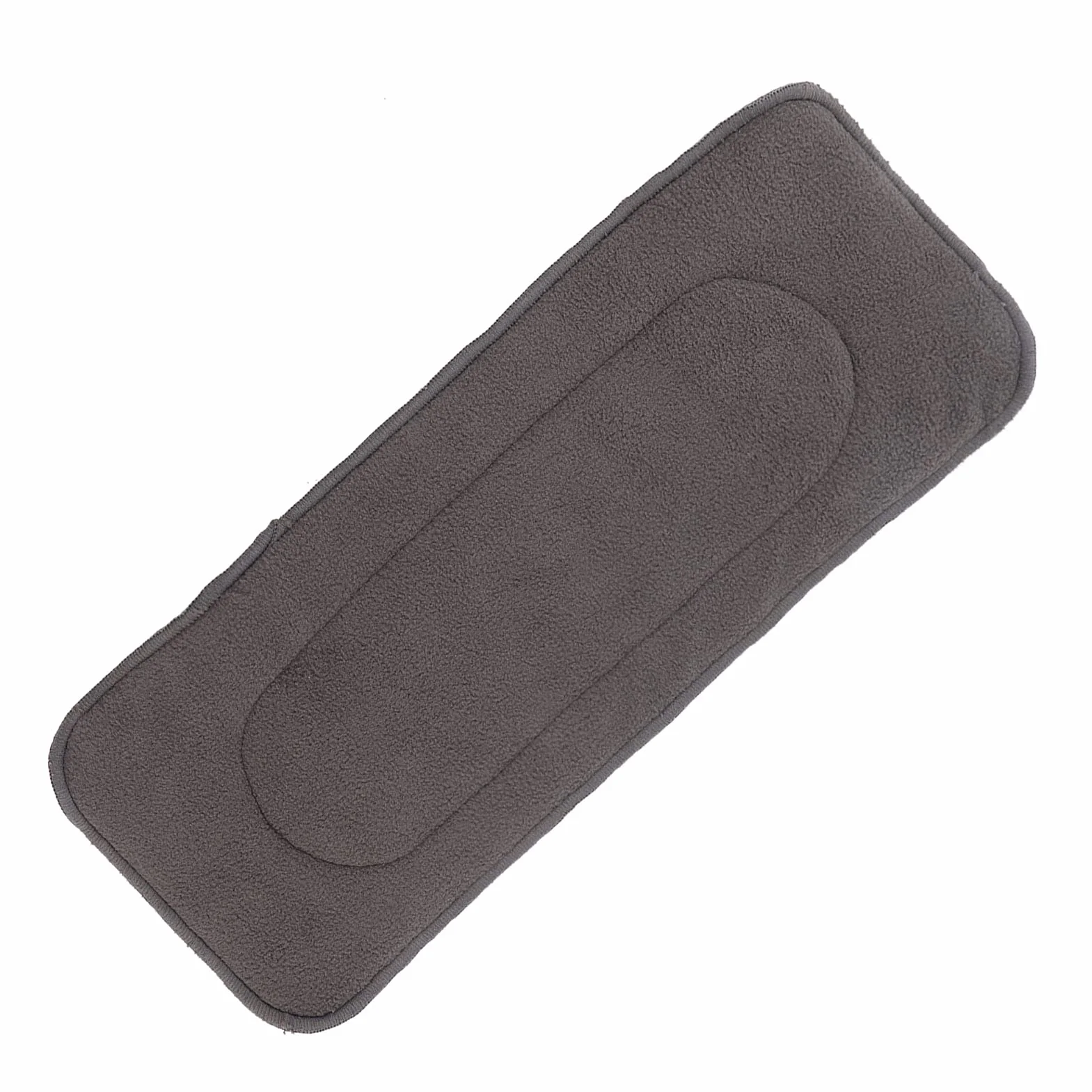 Almohadillas para Pañales, Insertos de Pañales de Tela, 5 Capas, Reutilizables, Lavables, Cómodos, Pantalones de Pañales para Adultos de Color Gris Oscuro (M)