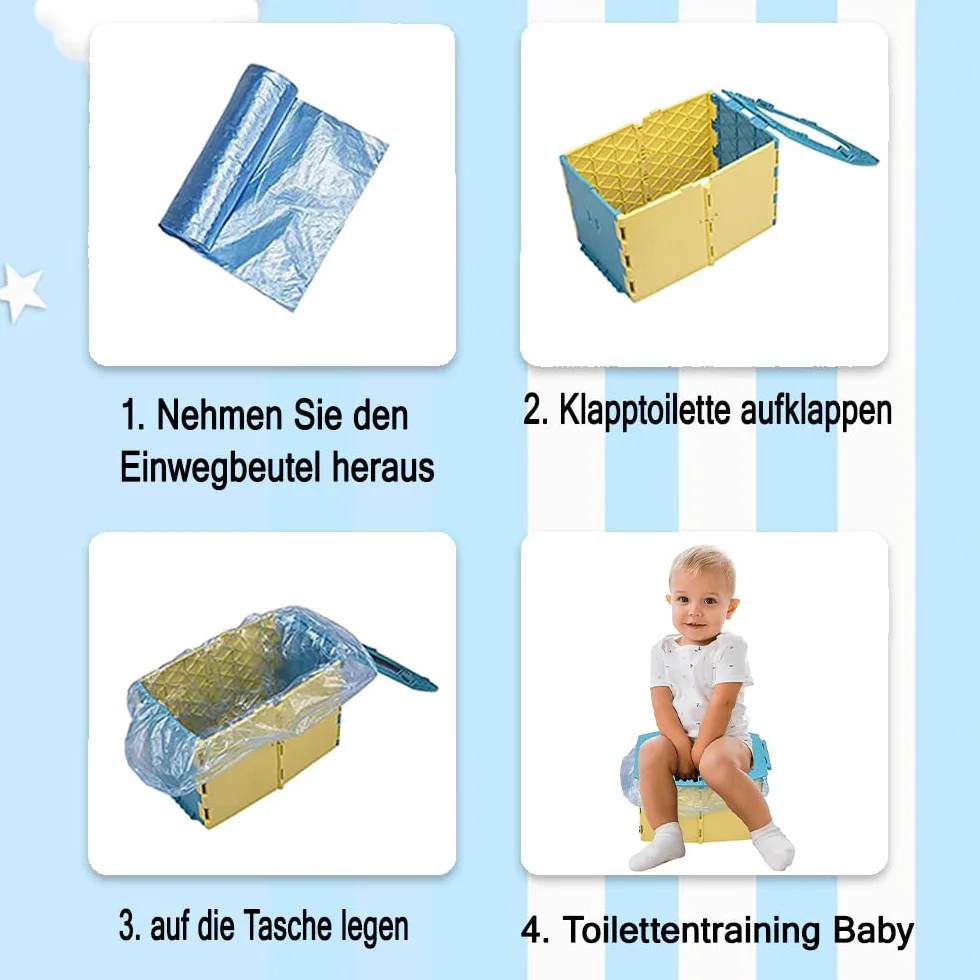 Orinal plegable para bebe,Orinal de Viaje para Niños,Inodoro Infantil Plegable,Orinal portatil infantil plegable,Asiento Inodoro Plegable,Orinal wc infantil (Rosa)