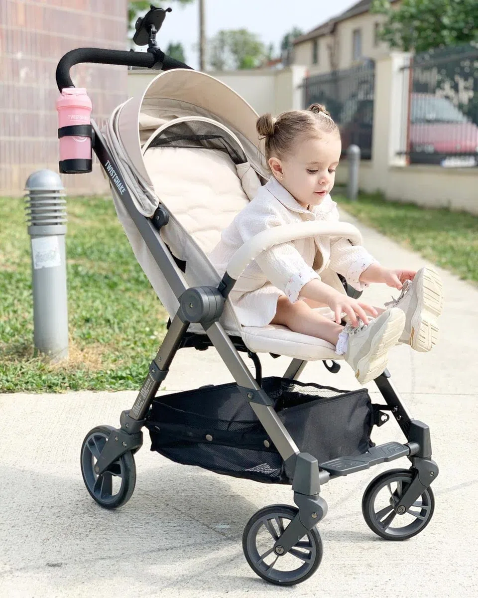 TWISTSHAKE Portavasos para Silla de Paseo Tour, Negro