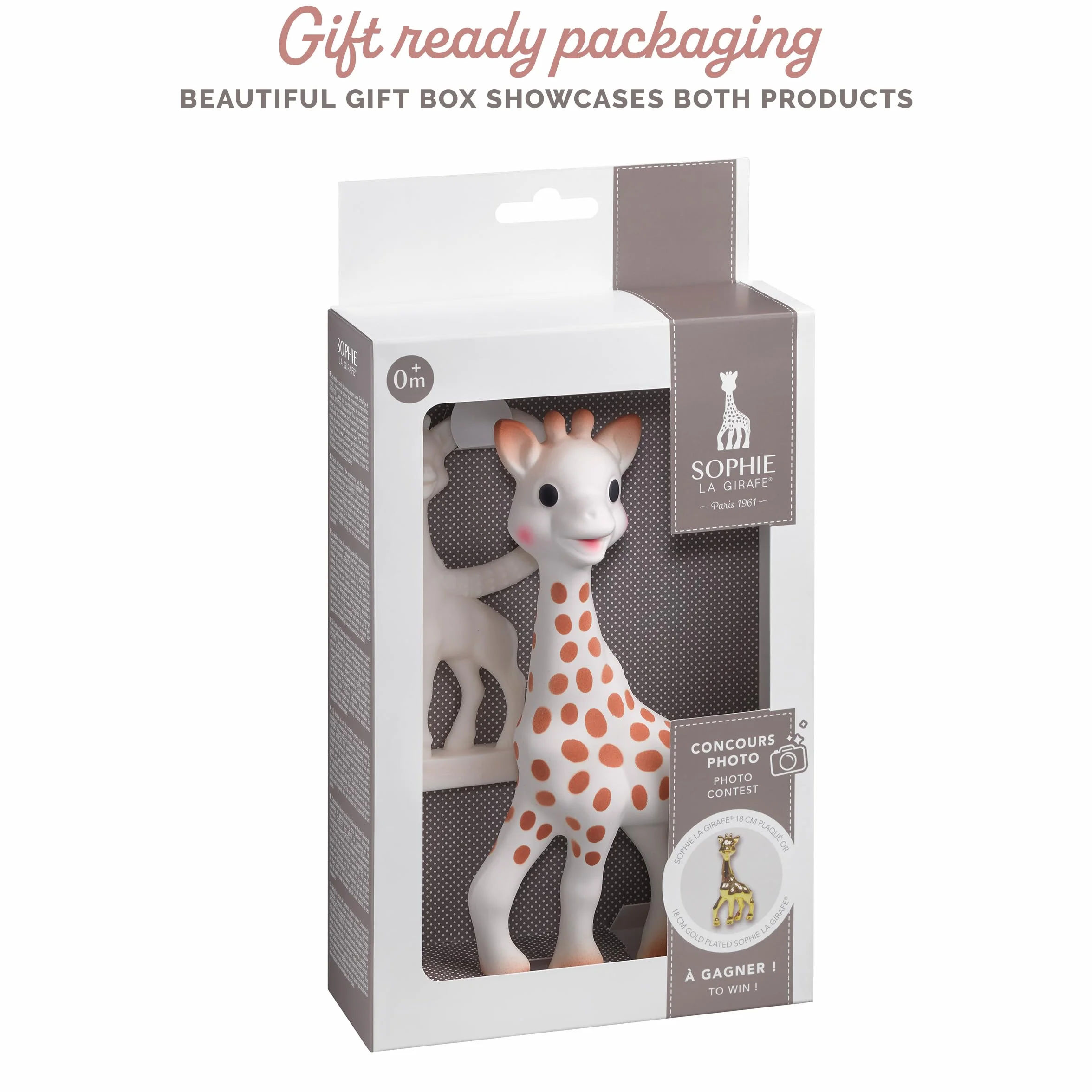 Sophie la Girafe - Set Award Juguete + Mordedor - Desde el Nacimiento
