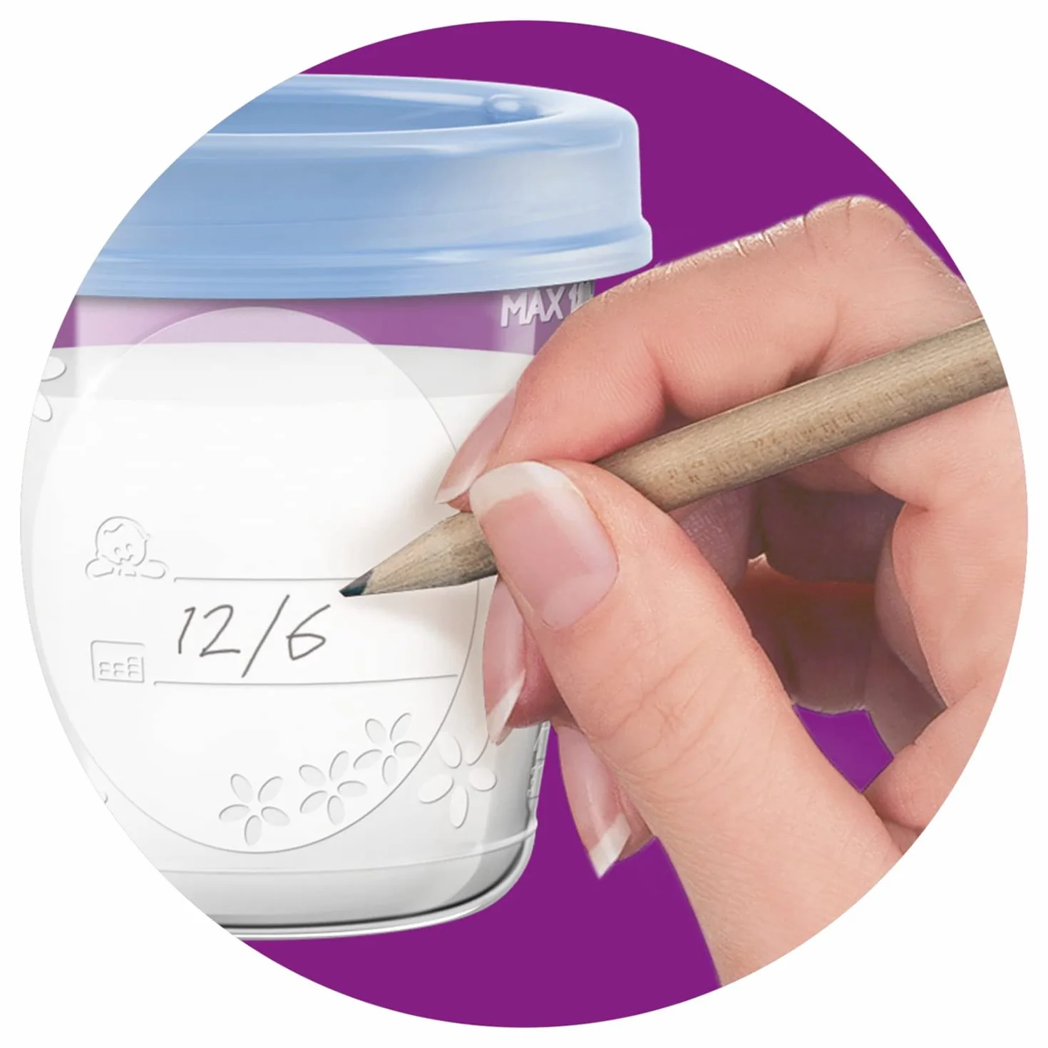 PHILIPS AVENT Ollas de almacenamiento para leche materna