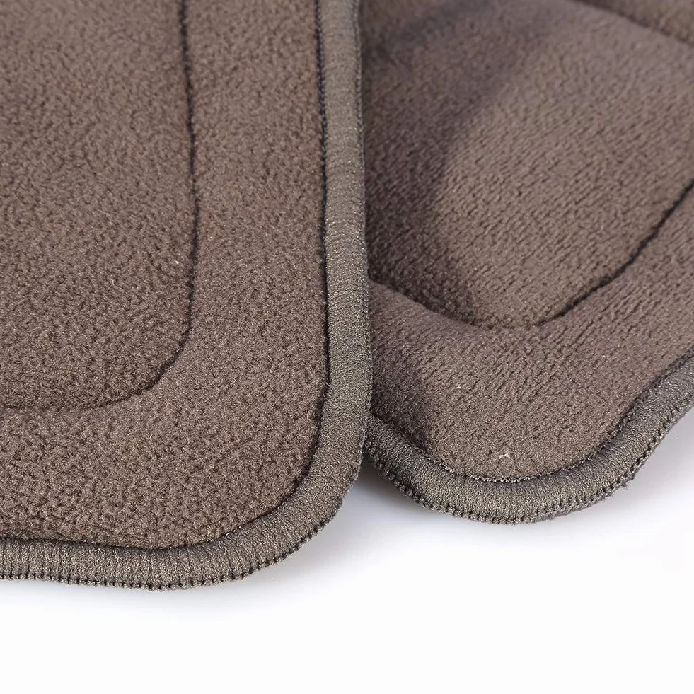 Relleno de carbón de bambú para pañales para adultos, 5 capas, forro para pañales, colchón para bebé, lavable, 2 tamaños disponibles(M)