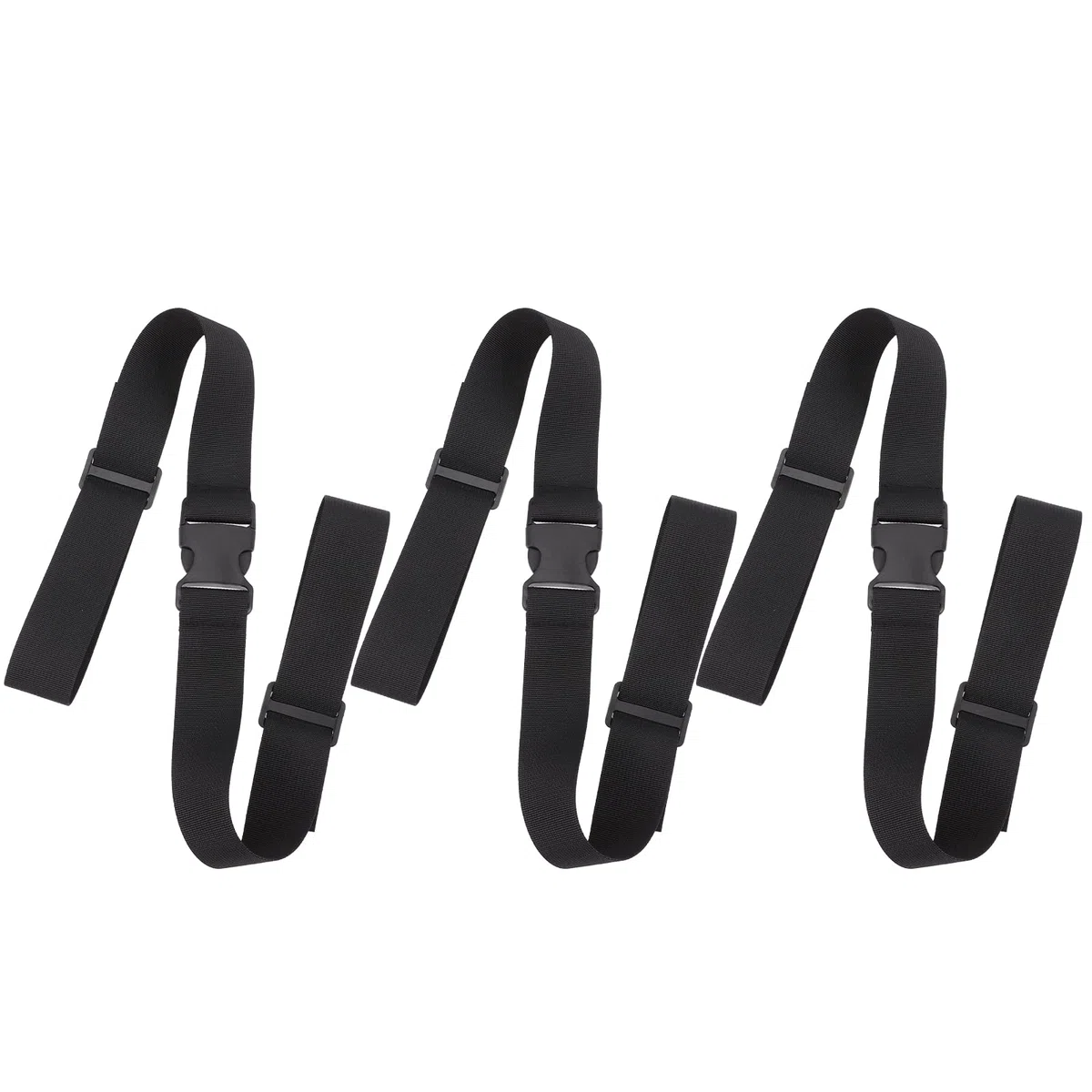 BESPORTBLE Cinturón de Seguridad Ajustable 3 Correas de Poliéster Ligeras y Fáciles de Desmontar para Silla de Ñiño Ideales para Camping y Hoteles
