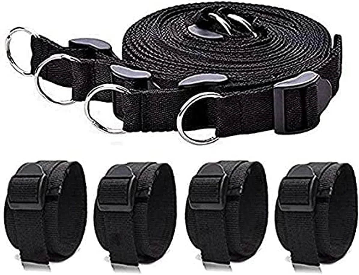 Montaje de Cama B-D-S-M Una Cuerda de Seguridad con una Postura Flexible Fija Šèxy Tòy Hot Novelty B-D-S-M Set Šêx Set