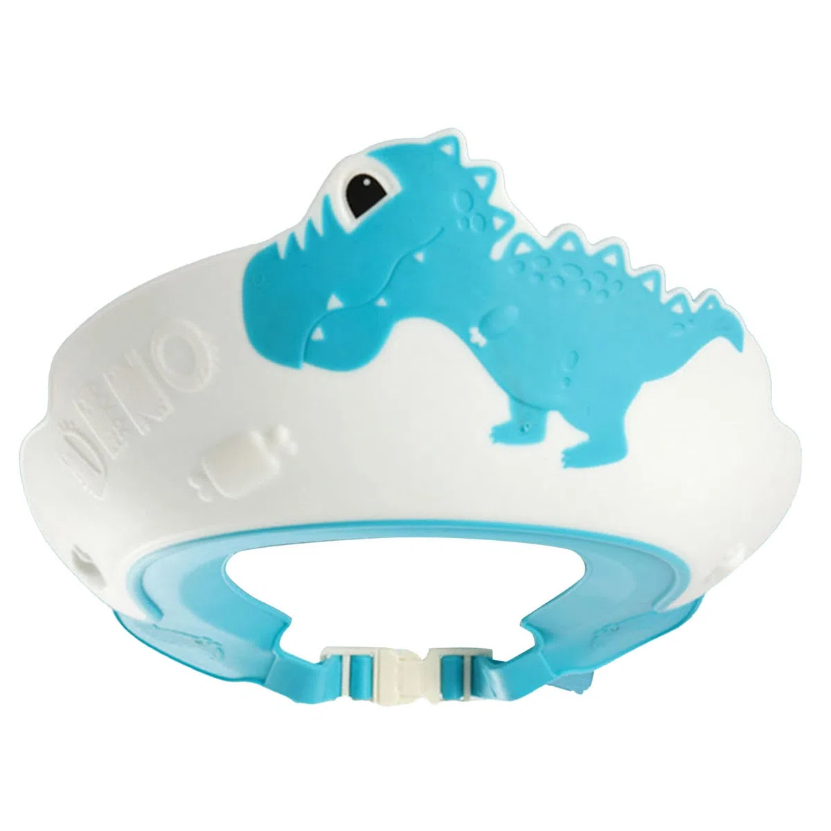 Baby Shower Sombrero Oreja Oído Protección de los Ojos Dibujos Animados Dinosaurio Suave Cómodo Elástico Niño Gorro De Natación