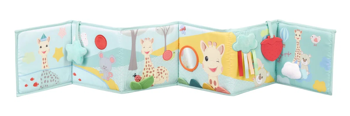 Sophie la Girafe - Libro Desplegable Reversible - Desde el Nacimiento