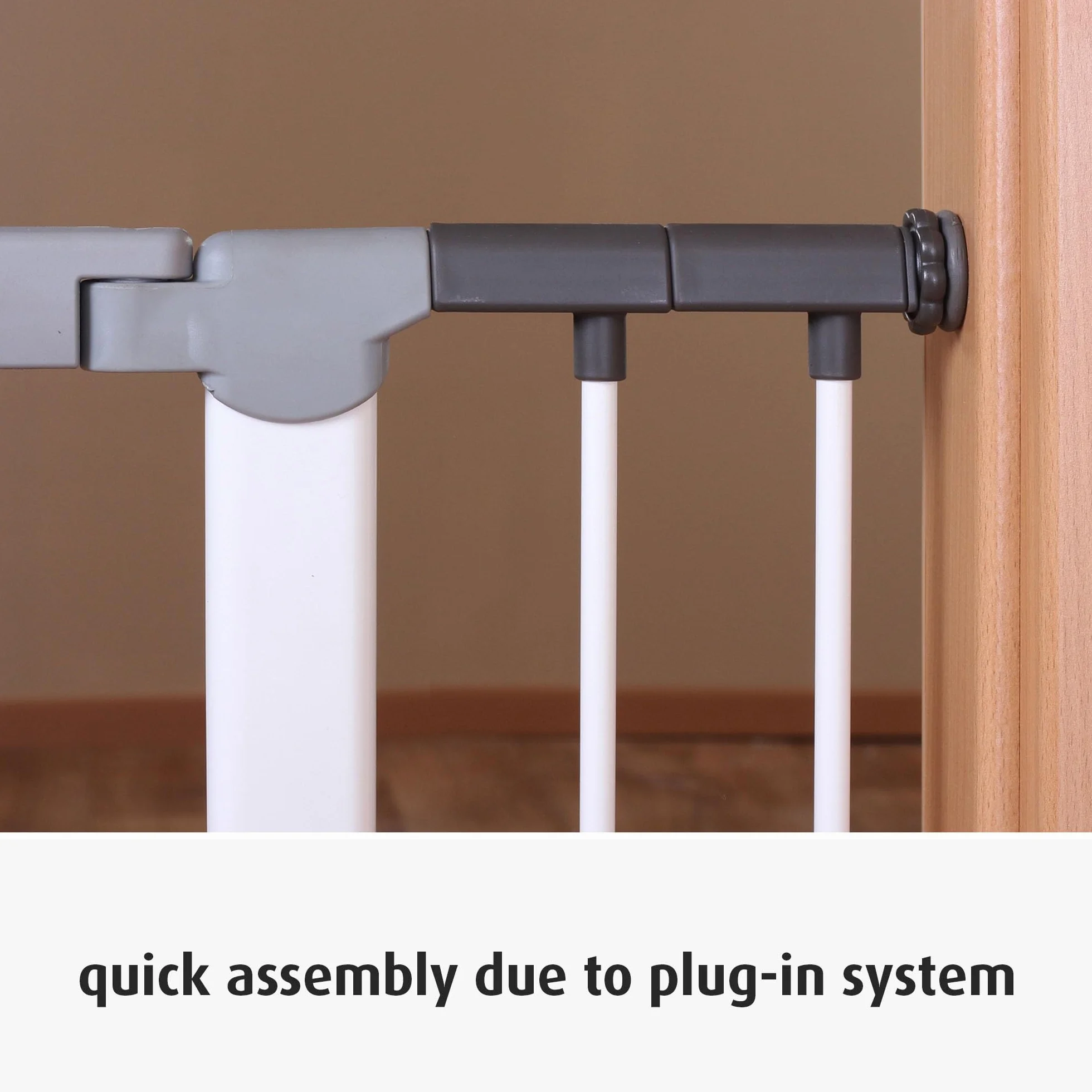 Reer extensión 7 cm para barrera de seguridad klemmgitter gris/color blanco