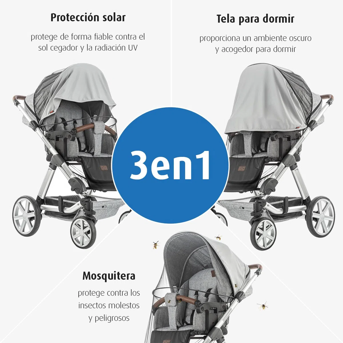 reer ShineSafe Bite pantalla solar y mosquitera