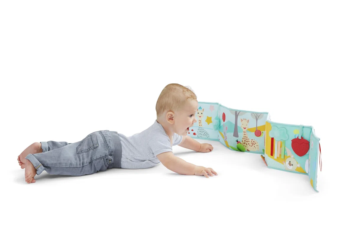 Sophie la Girafe - Libro Desplegable Reversible - Desde el Nacimiento