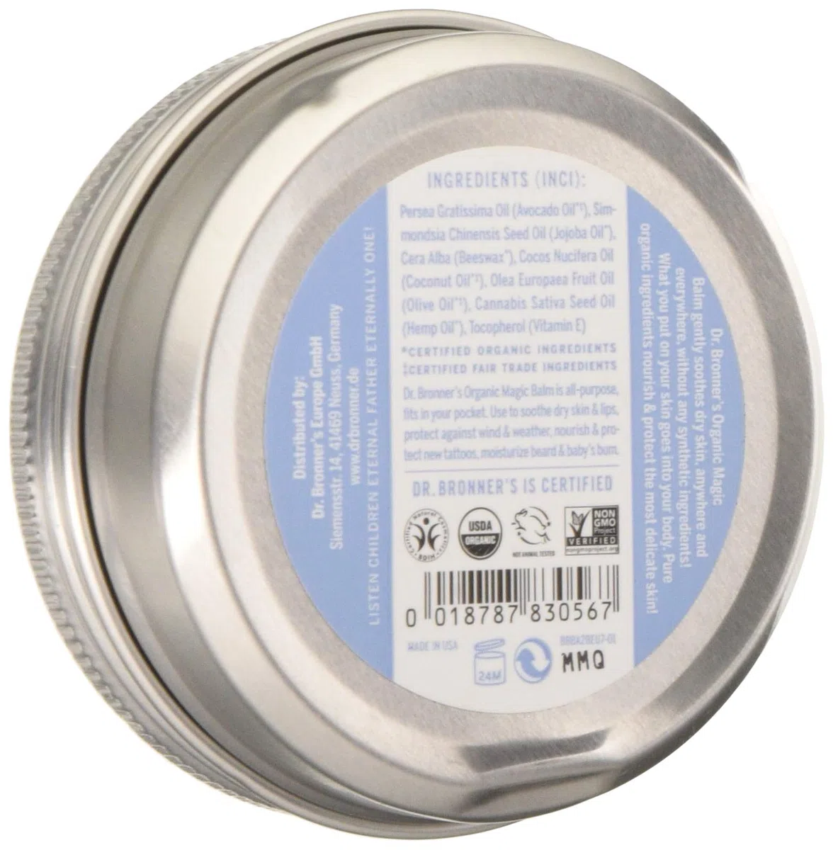 Dr. Bronner´S Balsamo Corporal Magico Bebe 60Gr. 60 ml