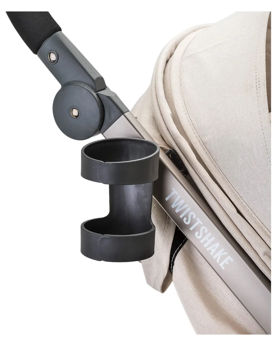 TWISTSHAKE Portavasos para Silla de Paseo Tour, Negro