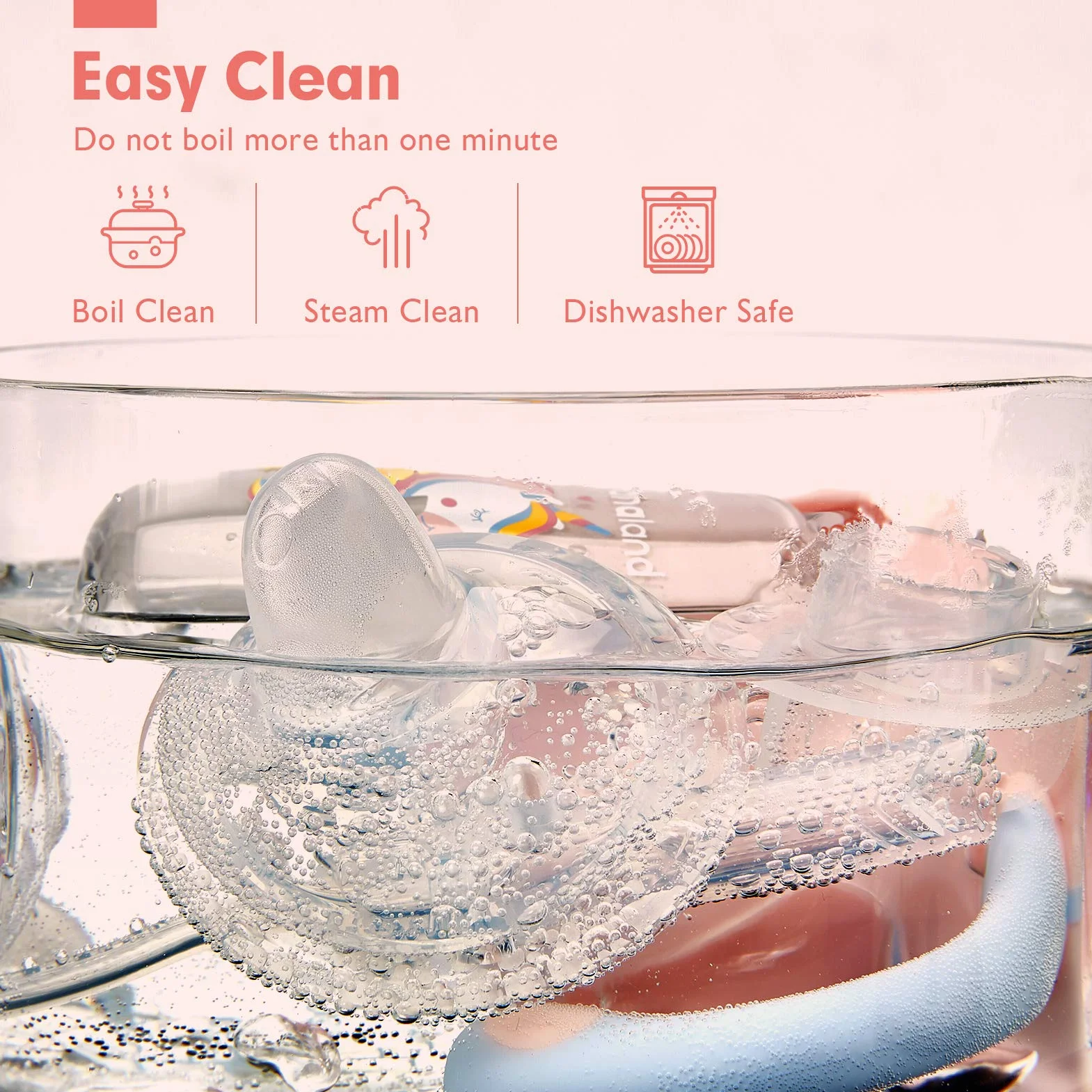 hahaland 2 en 1 Vaso Aprendizaje Bebes, Vaso Antiderrame Bebe con Boquilla y Pajita, Vaso Antigoteo Bebe Sippy Cups para Bebes 6+ meses, 240ml (Un Vaso con Boquilla y Pajita)