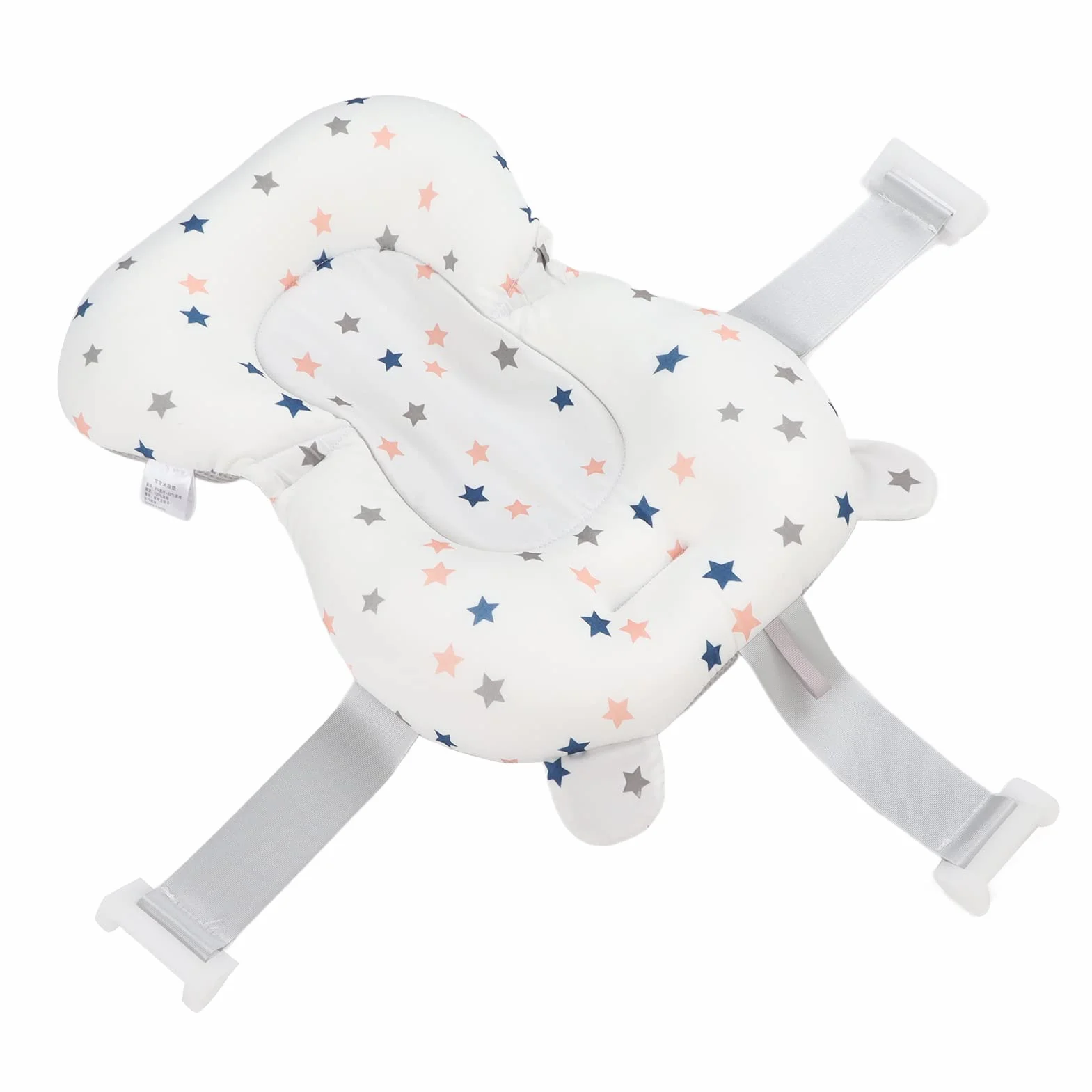 Asiento de Baño para bebé, Asientos de Baño para Bebés Sentados Alfombrilla Flotante para Bañera para Recién Nacidos Cojín de Baño para Bebés Soporte para Baño Infantil Red