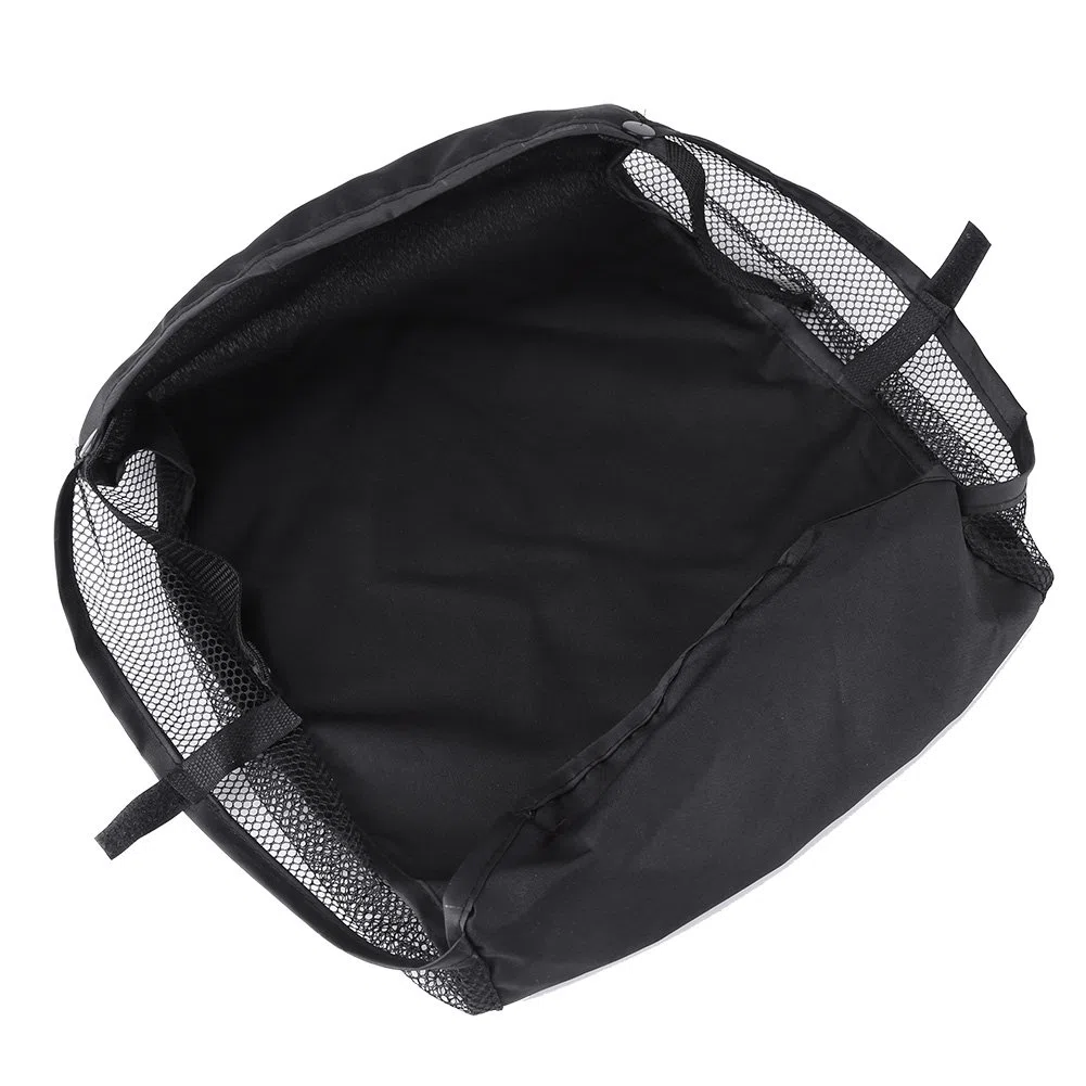 Cesta para cochecito de bebé, cochecito de bebé, cesta colgante inferior, bolsa organizadora inferior para cochecito de bebé, organizador de accesorios de red de malla