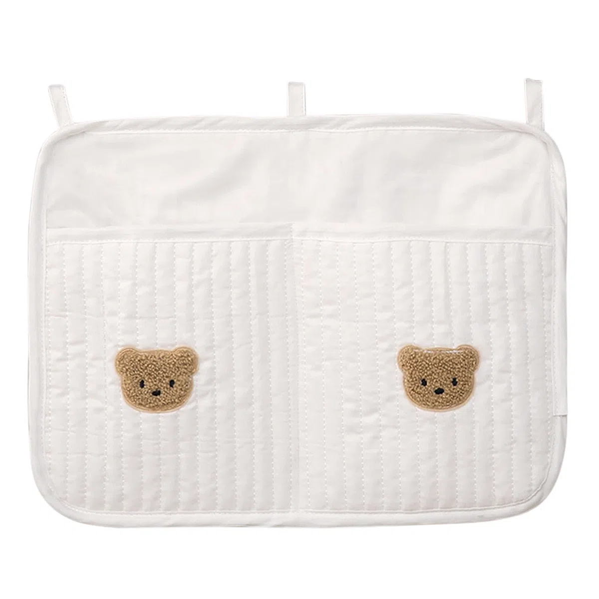 Crib Organizer – Multifunctional Cradle Bag for Easy Access to Baby, Bedside Nursery Organizer with Durable Design, Bassinet Storage Attachment for Cribs, Toys, and Diapers