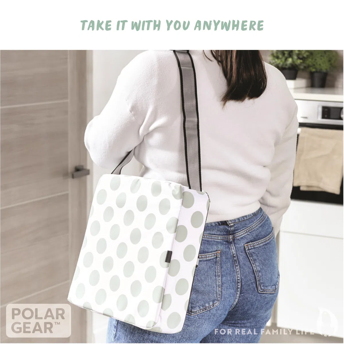 POLAR GEAR Cojín Elevador de Silla Infantil Antideslizante, en Material sintético sin BPA, con Dos Correas Ajustables, de 4 pies, Lavable y Reutilizable