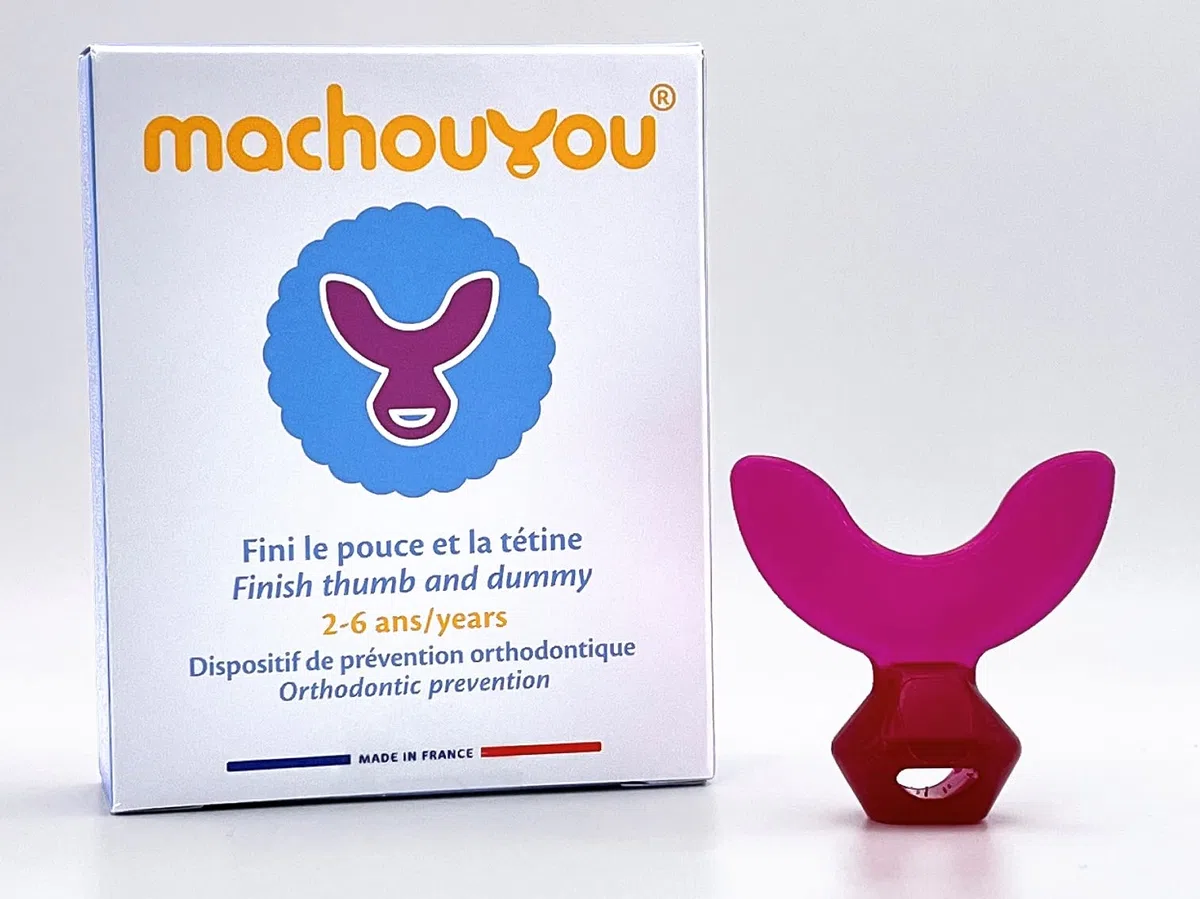 MACHOUYOU Dispositif 1ere Dentition - Sevrage Tetine PRUNE