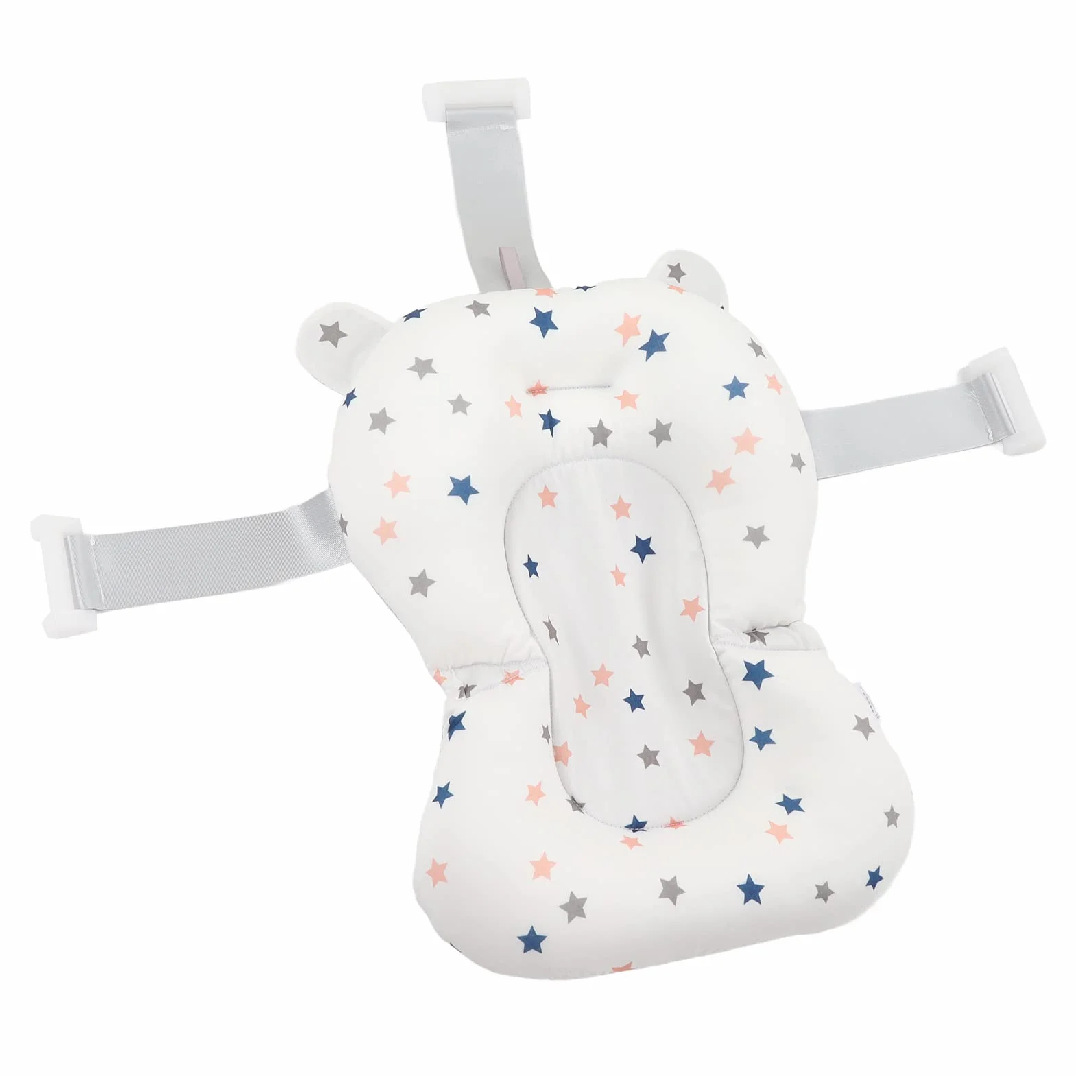 Asiento de Baño para bebé, Asientos de Baño para Bebés Sentados Alfombrilla Flotante para Bañera para Recién Nacidos Cojín de Baño para Bebés Soporte para Baño Infantil Red