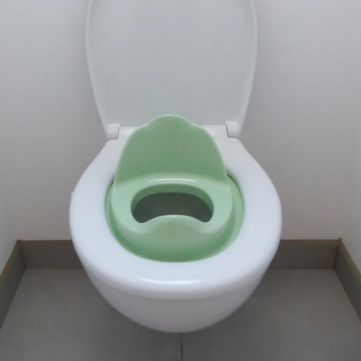 THERMOBABY – Reductor de inodoro LUXE – Higiene para bebés – Fabricado en Francia – Verde Celadón
