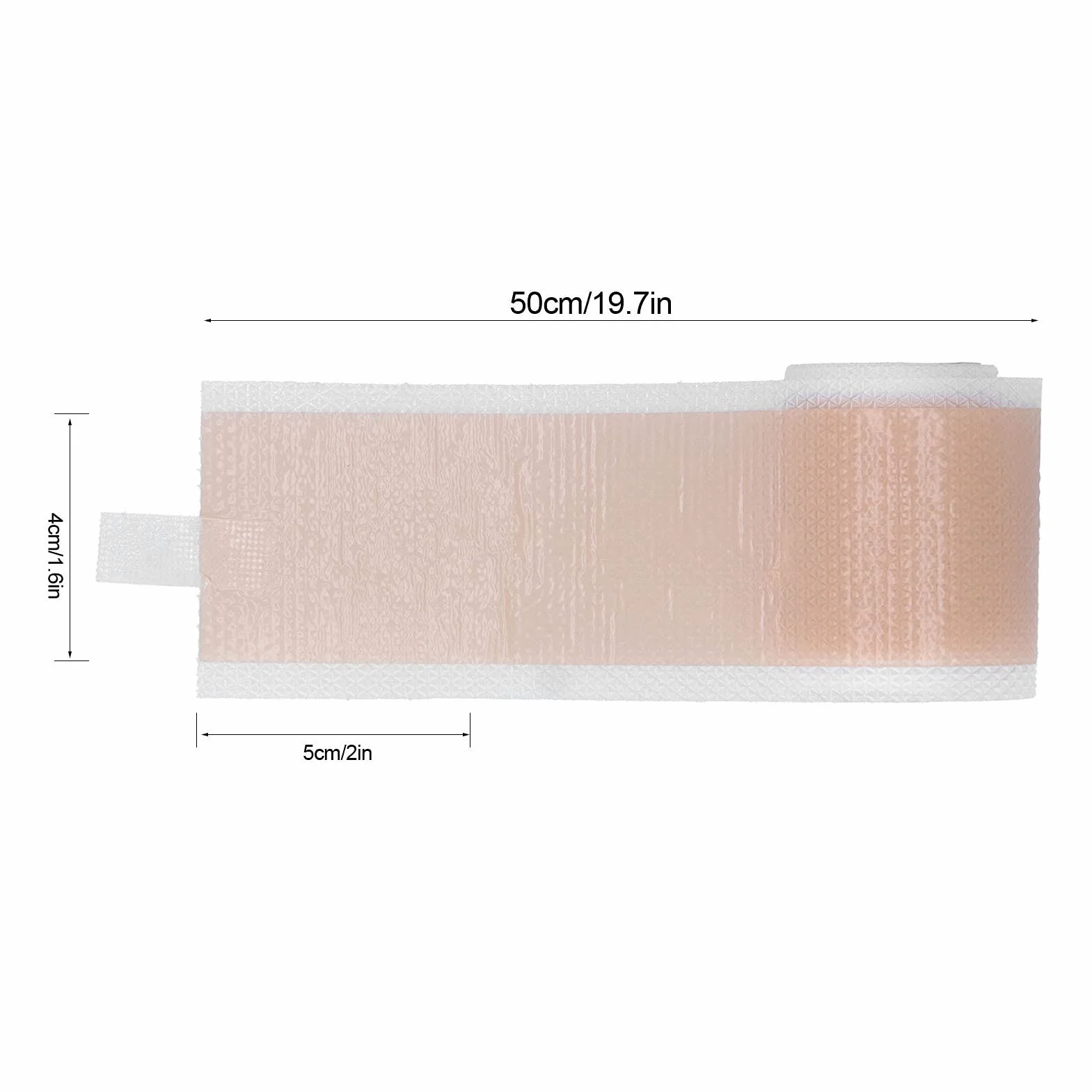4 x 50 cm Silicona recién nacido corrección estética del oído del bebé, corrector de oído del bebé pegatinas de oído del bebé correctores estéticos del oído del bebé