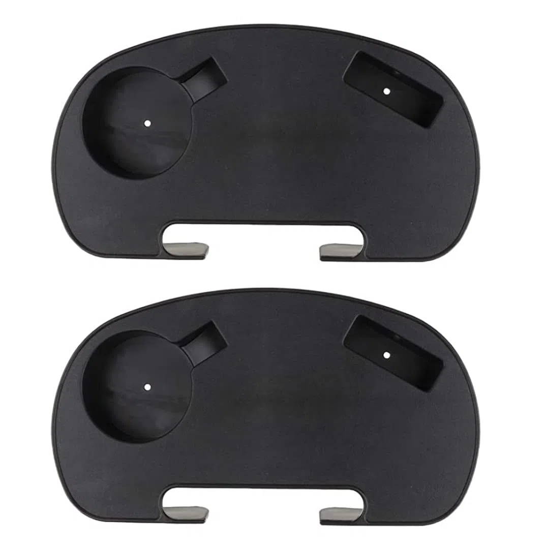 Bandeja para portavasos | Portavasos para Silla Bandeja para Silla de Playa de 2 Piezas. Taza para Escritorio con Dispositivo móvil