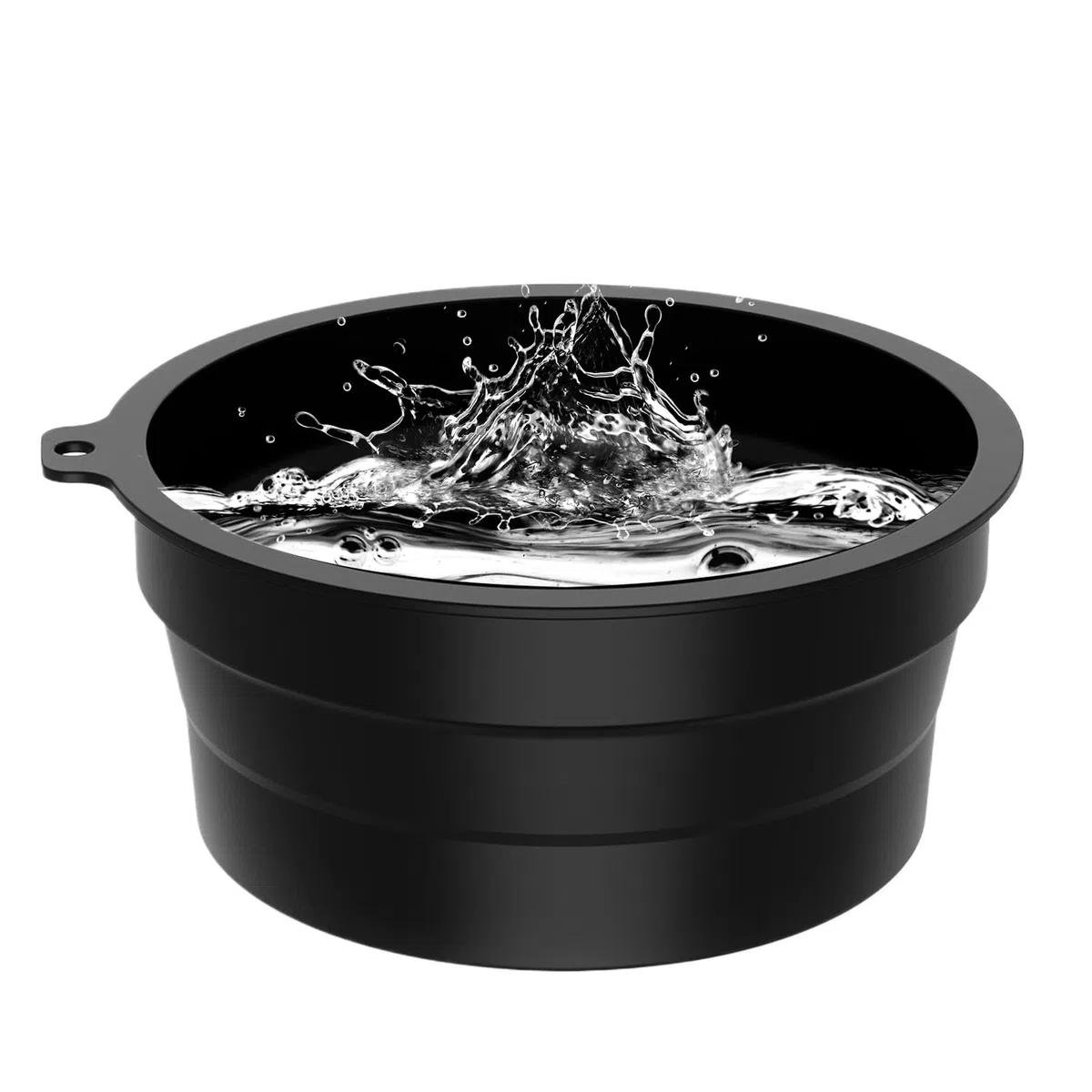 Cuenco para baño de hielo en la cara, recipiente de hielo para el cuidado facial de inmersión en frío, cuenco plegable para el hogar, viajes, estiramiento de la piel, cuidado facial