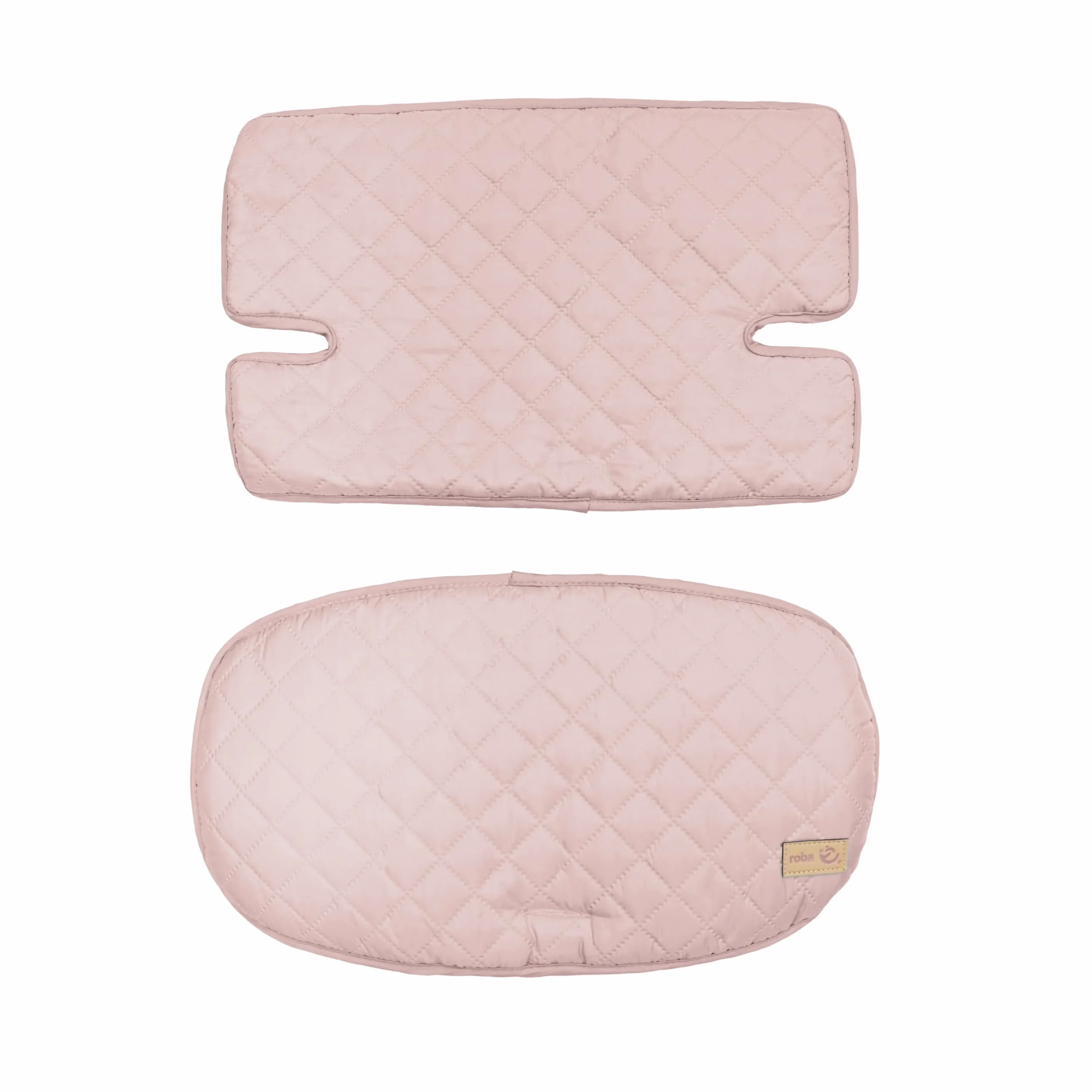roba Cojín de Asiento - Funda de Asiento de 2 Piezas para todas Tronas Evolutivas Sit Up - Reductor de Asiento para Sillas de Bebé - Rosa