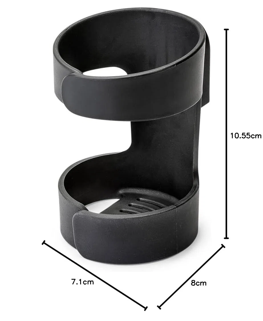 TWISTSHAKE Portavasos para Silla de Paseo Tour, Negro