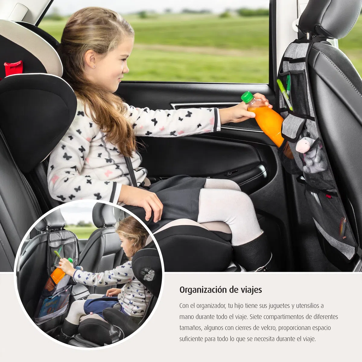 Reer TravelKid Tidy - organizador para el coche (86041)