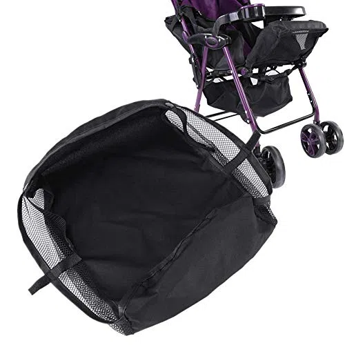 Cesta Carro Bebe Universal,Wytino Canasta de Cochecito, 1Pc Niño Troller Canasta Inferior de Cochecito Carrito Buggy Carrito de Almacenamiento Estuche Organizador Bolsa