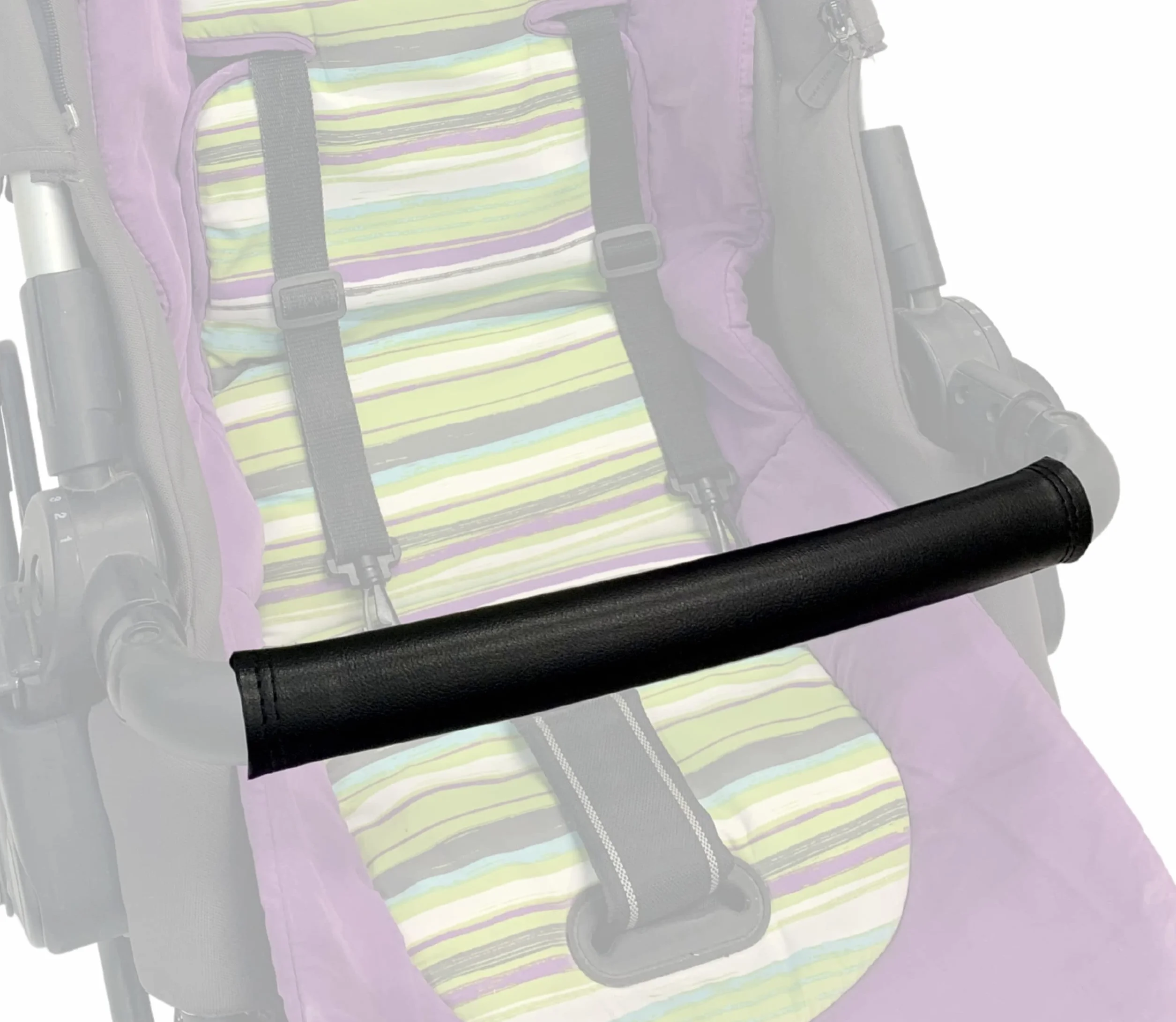 PROTEC TIF | Funda Polipiel Compatible con Asa de Jane RIDER - MUUM - EPIC - KOOS - NANO - Bugaboo BUTTERFLY(Se coloca sobre la goma original)