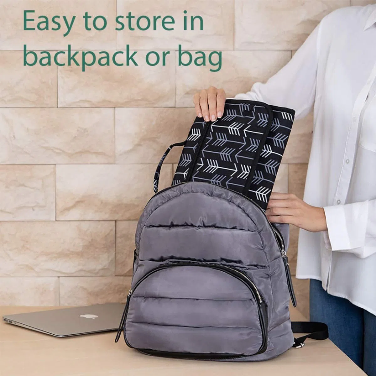 Cambiador bebe portatil impermeable - Cambiador bebe de viaje plegable acolchado que Mantiene al Bebe Cómodo y Limpio -Cambiador plegable impermeable ideal como regalo para recién nacido.