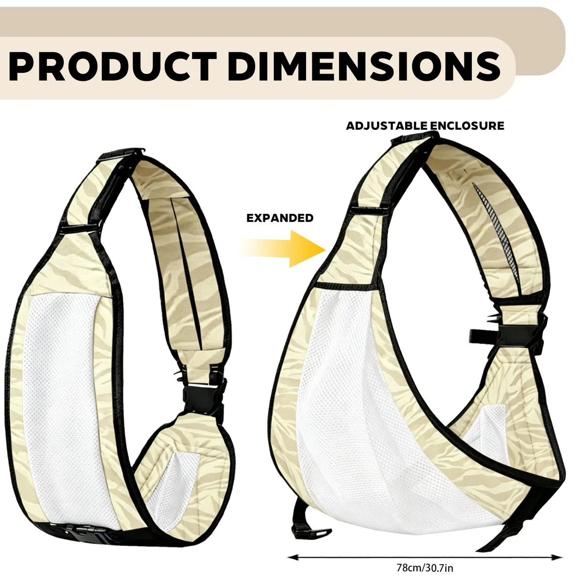 Fular Portabebe, Ajustable Mochila Portabebes, Portátil Portabebes para Bebés de 6 a 36Meses y Niños de Hasta 20kg (Amarillo)