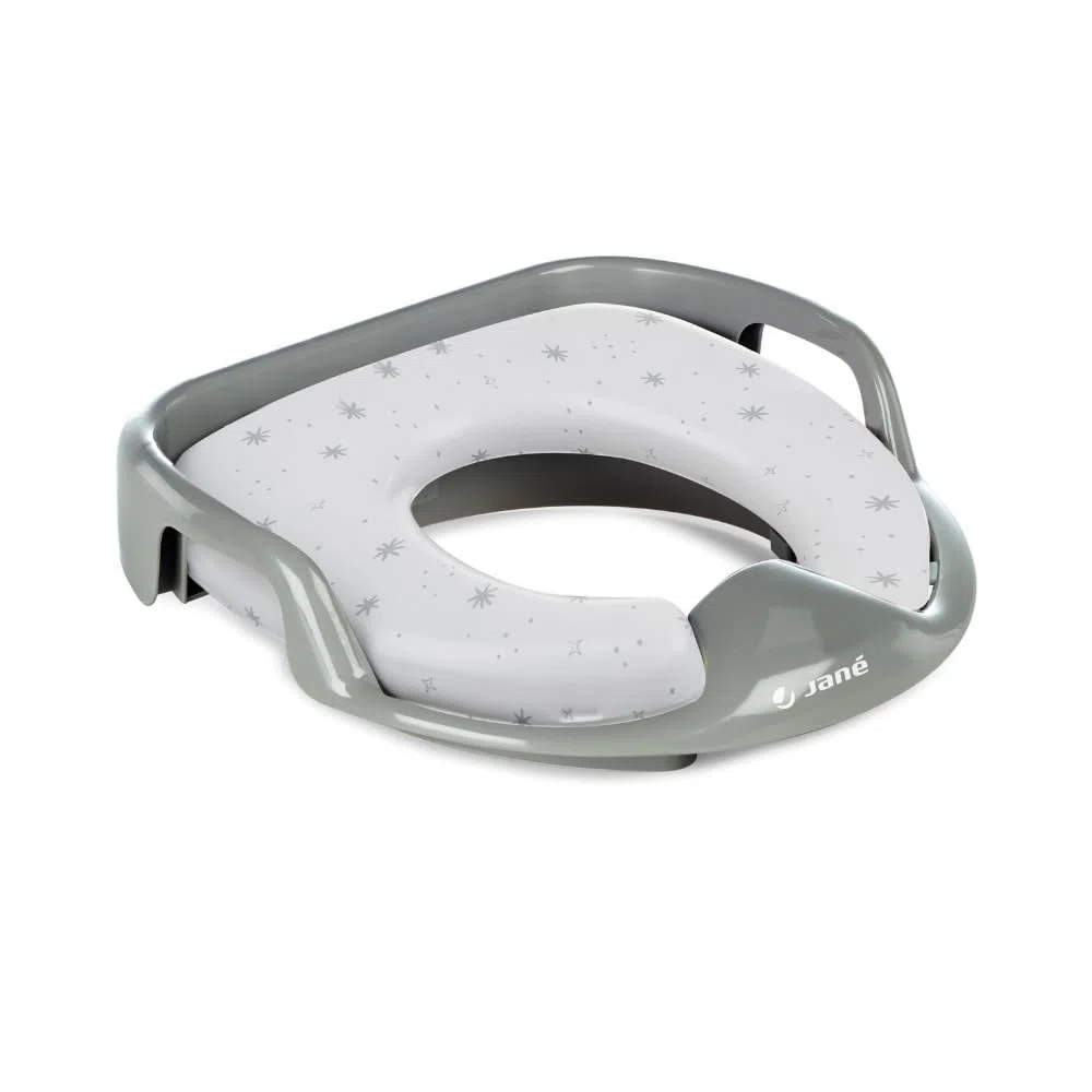 Jané Adaptador WC Bebé Acolchado, Reductor Inodoro Infantil Universal, Asiento Blando, Fácil Limpieza, +12 Meses