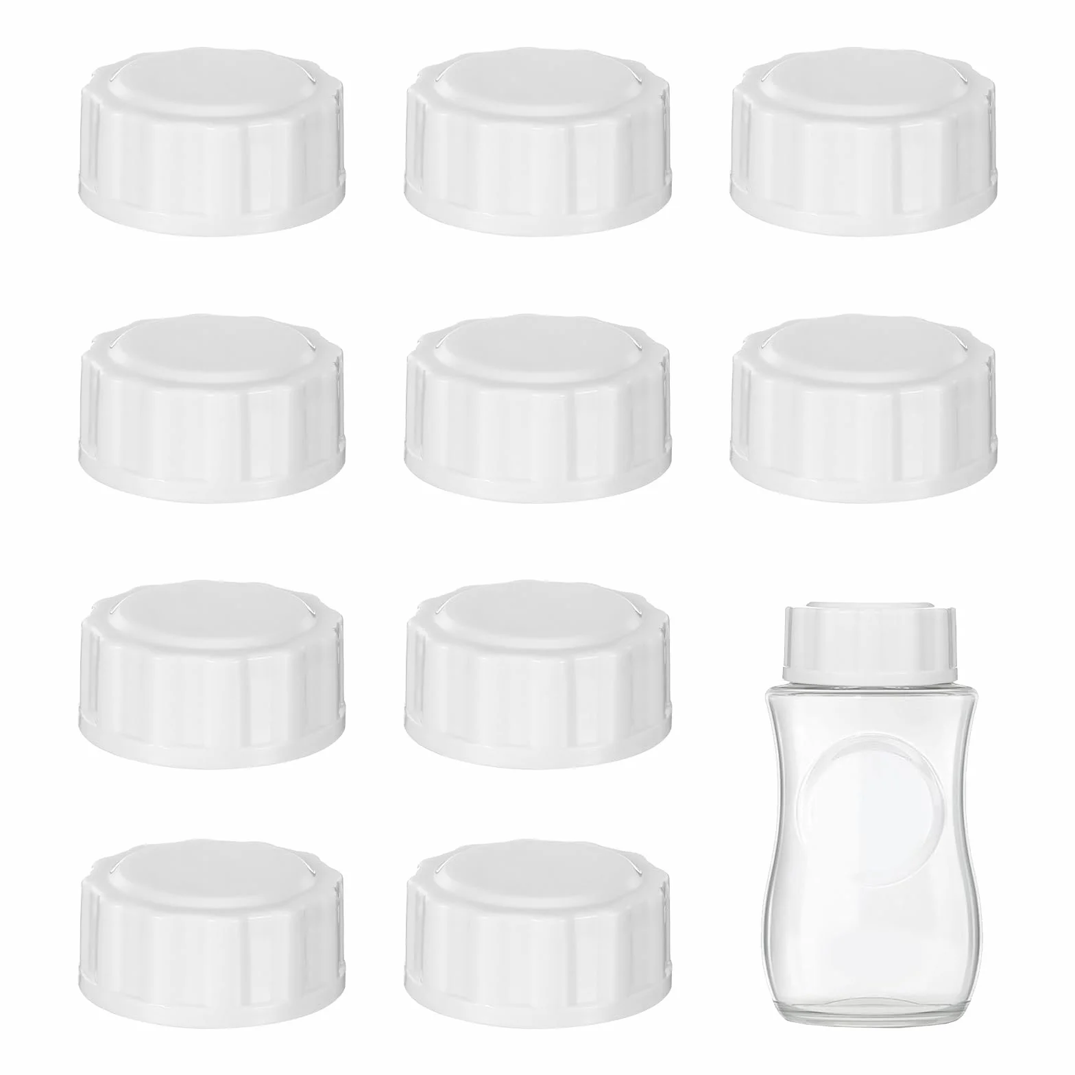 10 cierres de botella de viaje, cierres para botellas de bebé para botellas Avent, tapones de repuesto para biberones con anillo de sellado, cierres de botella de viaje personalizados Avent