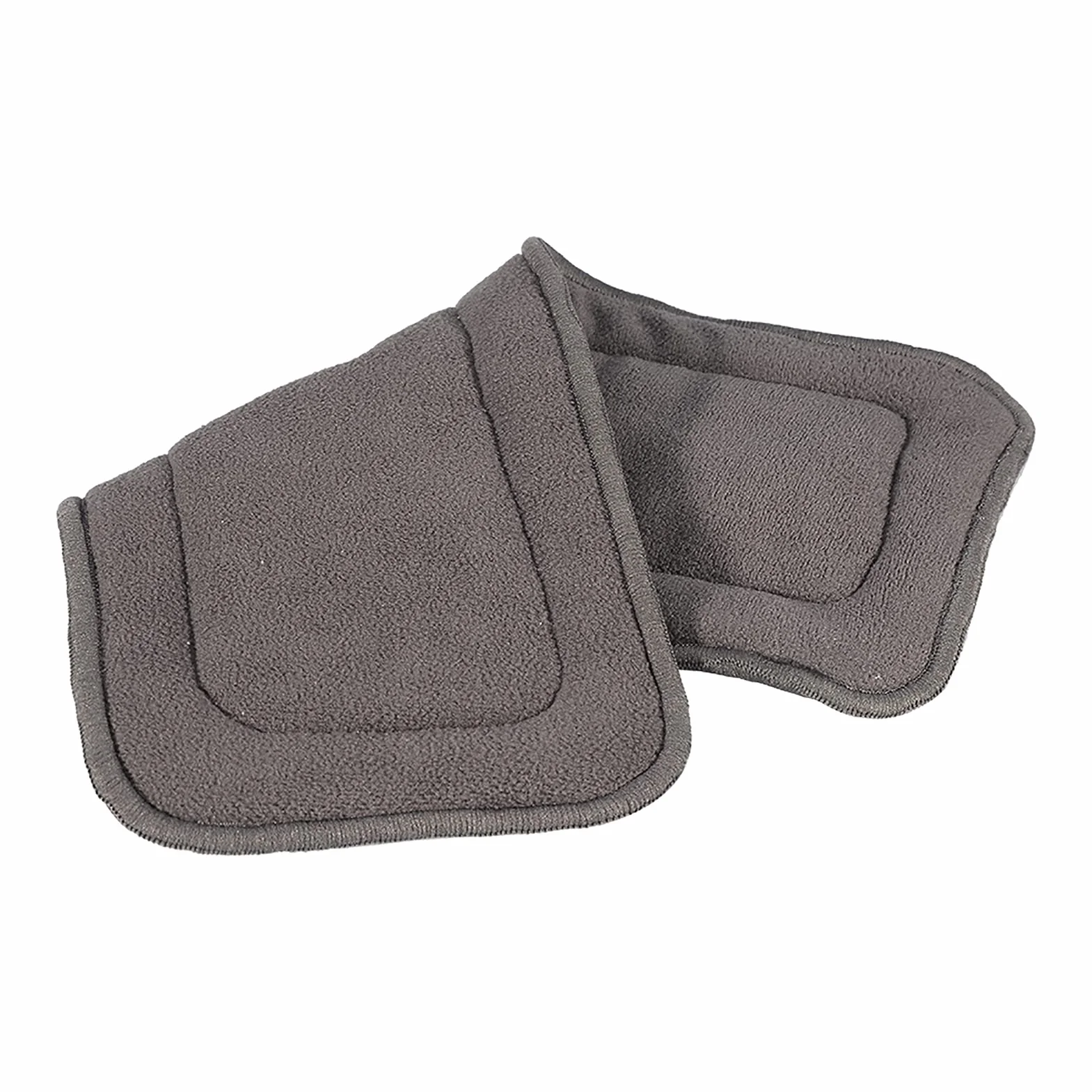Almohadillas para Pañales, Insertos de Pañales de Tela, 5 Capas, Reutilizables, Lavables, Cómodos, Pantalones de Pañales para Adultos de Color Gris Oscuro (M)