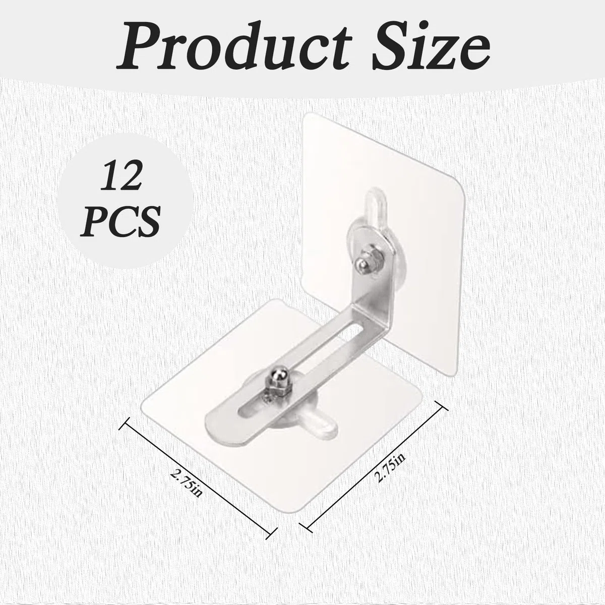 Anclajes de pared para muebles a prueba de bebés, 12 anclajes de pared para muebles a prueba de bebés, anclajes de pared adhesivos para muebles, anclajes de pared sin taladro, anclajes de muebles sin