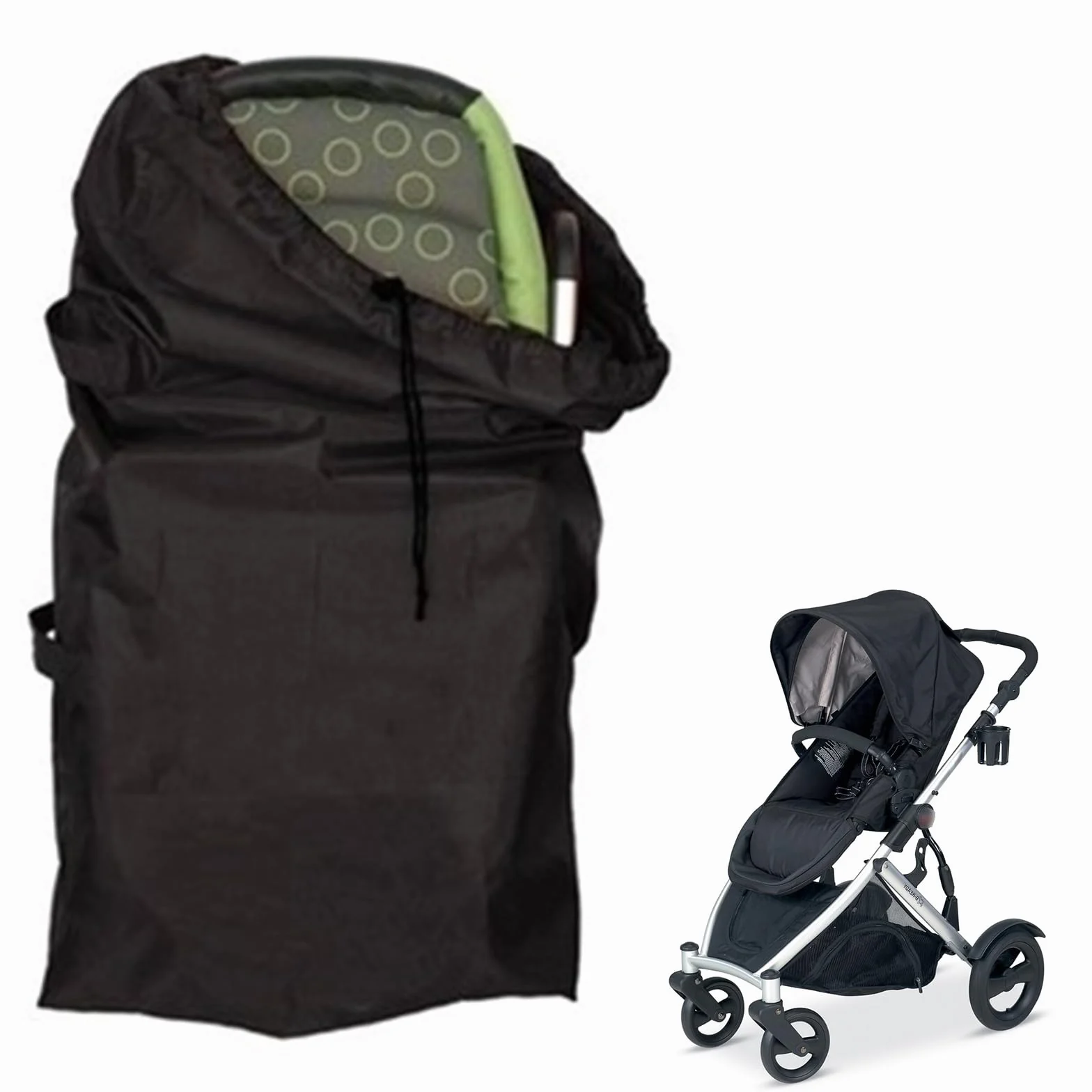 Bavooty Impermeable Cochecito Bolsa,Bolsa Cochecito Bebe,Bolsa de Cochecitos de Viaje,Bolsa de Transporte Bebé Cochecito,Kinderwagen Tasche für Flugzeug Reisen,114x39x30cm