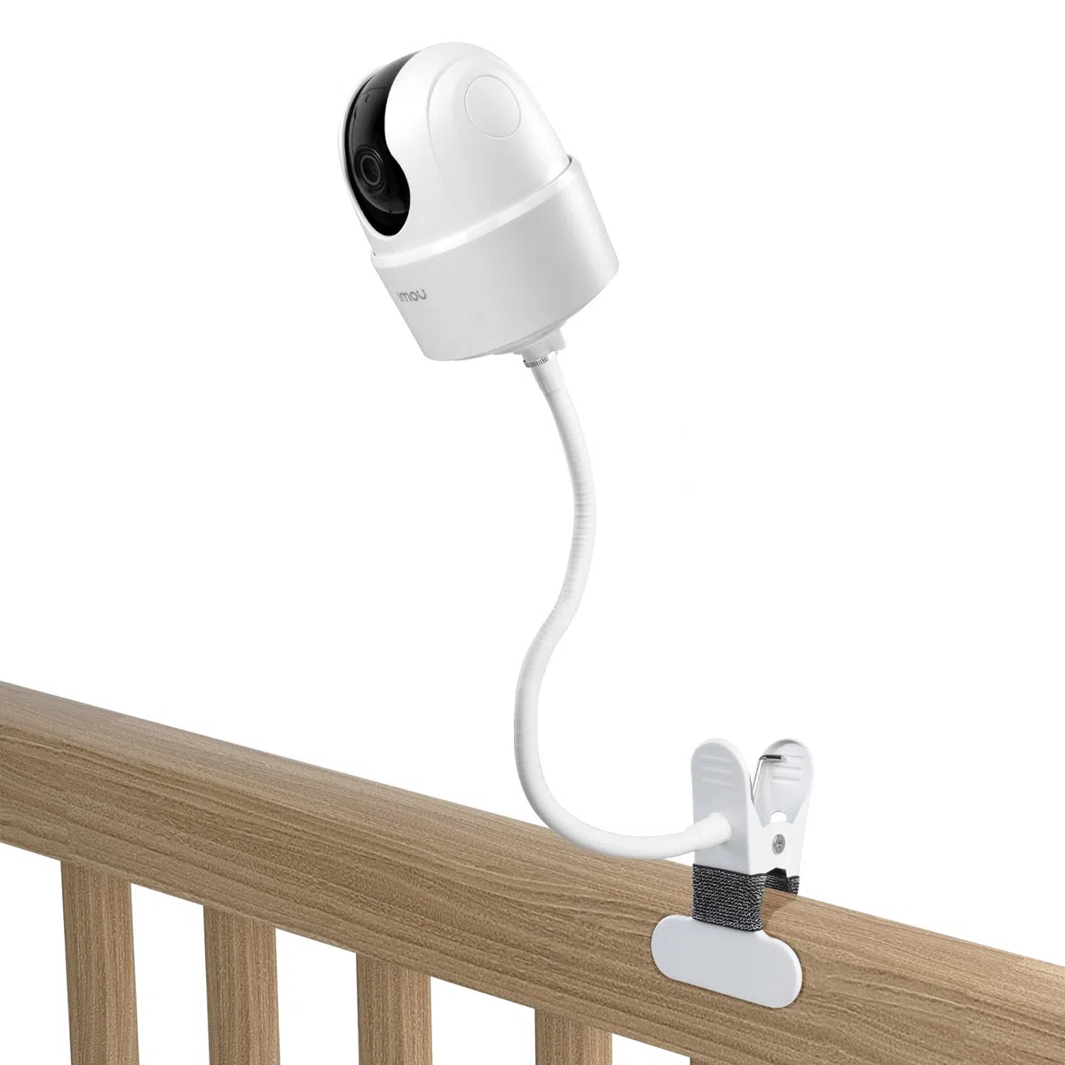 HOLACA Soporte de clip compatible con cámara de seguridad Imou 2K(3MP)/2.5K(4MP)/3K(5MP) para interior, soporte para monitor de bebé para Ranger 2C/Ranger 2C 2.5K (cámara no incluida), soporte de clip