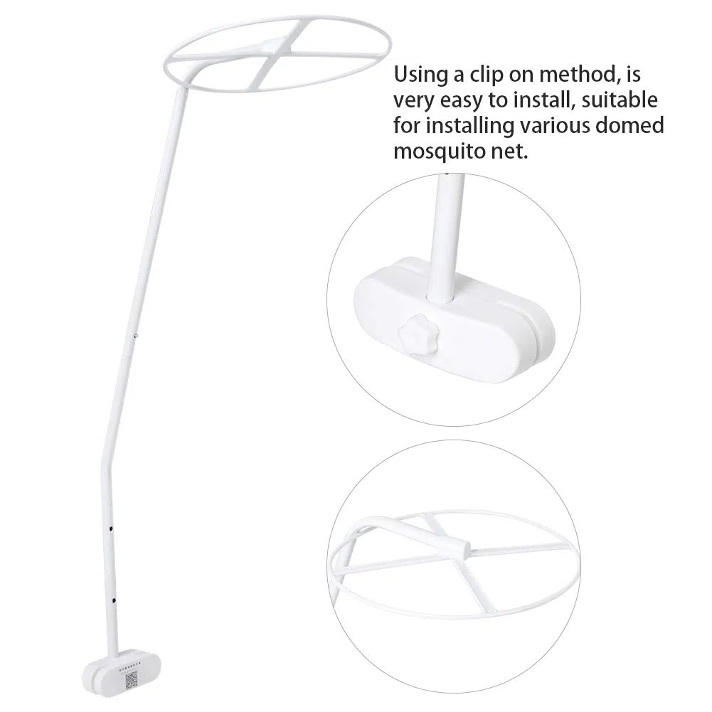Fdit Mosquito Net Stand Accesorios Rack Holder Hamacas Children's Mosquito Net Holder Abrazadera Mosquito Net Holder Baby Mosquito Net Holder Baby Cuna