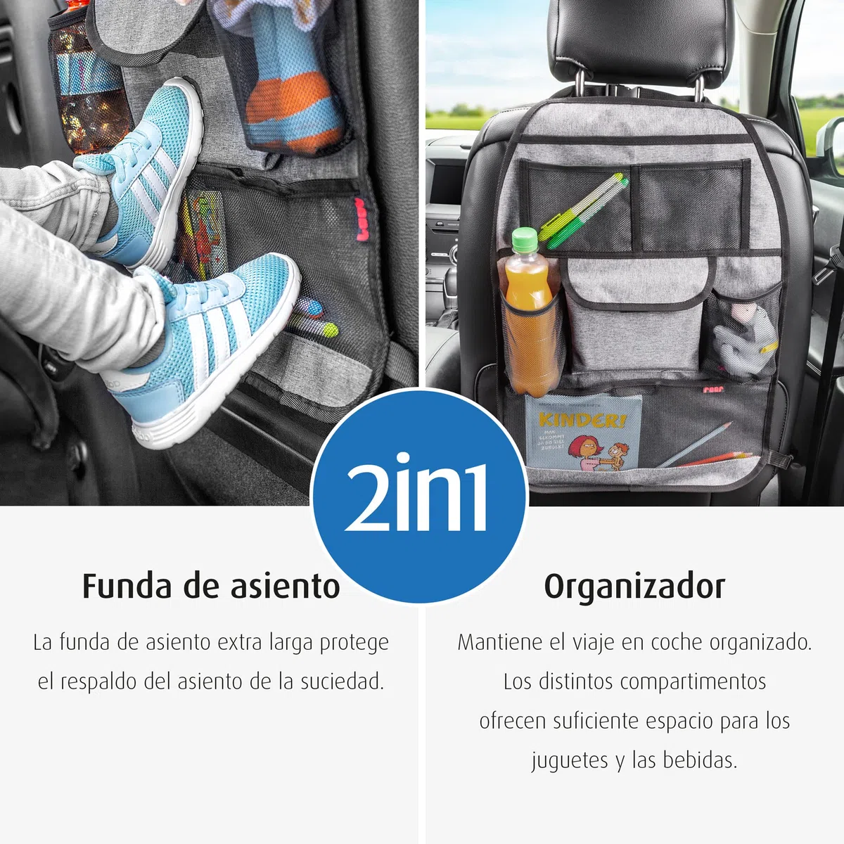 Reer TravelKid Tidy - organizador para el coche (86041)