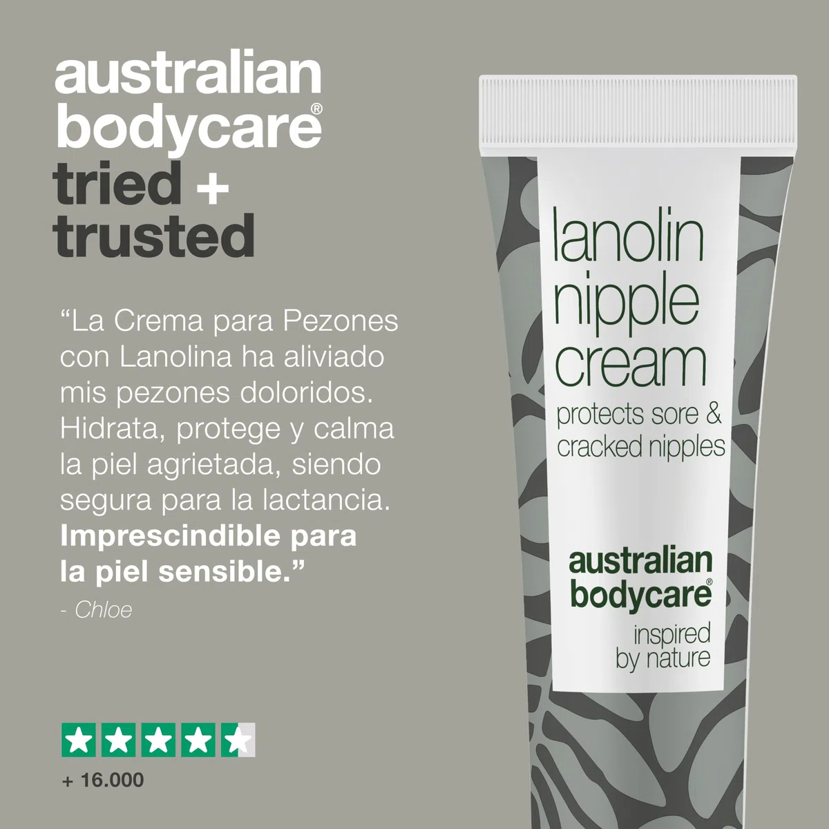 Crema para pezones con lanolina – Cuidado natural para pezones secos, agrietados y doloridos – Hidratación profunda