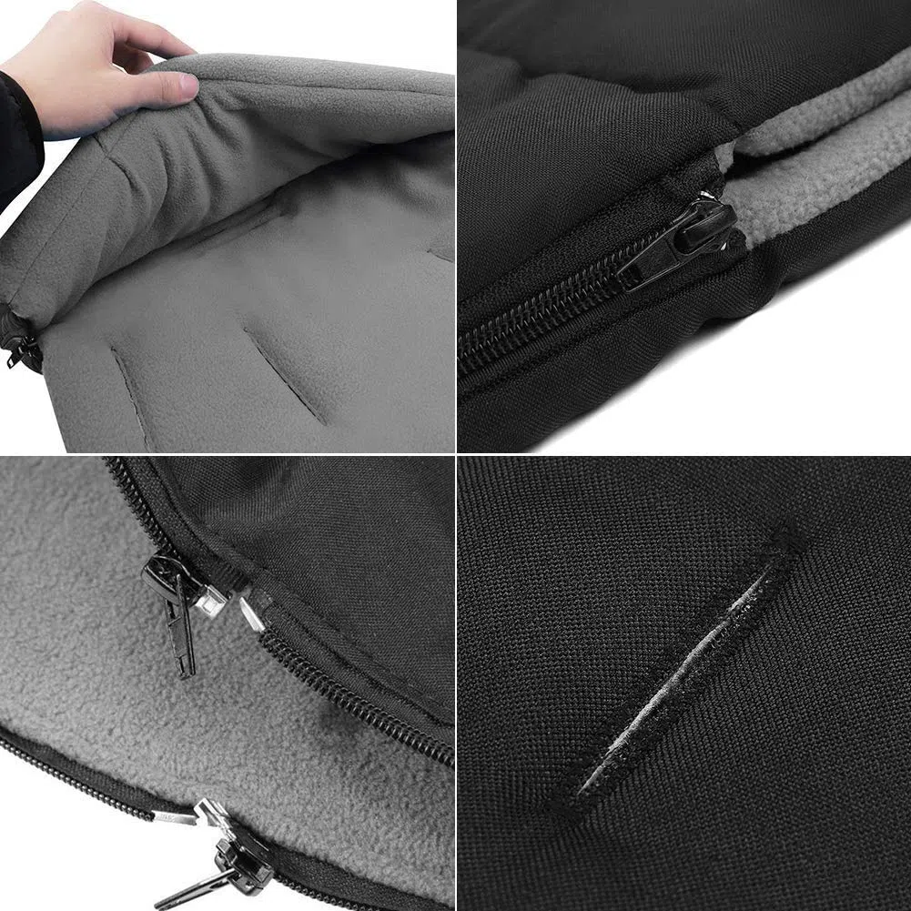 auvstar Saco Silla de Paseo,Saco Polar Universal Invierno,Saco Carro Bebe Universal,Saco Carrito Bebe,Saco Capazo para Cochecito,Sacos de Silla de Bebe para bebés de 0 a 3 año,Impermeable Fría