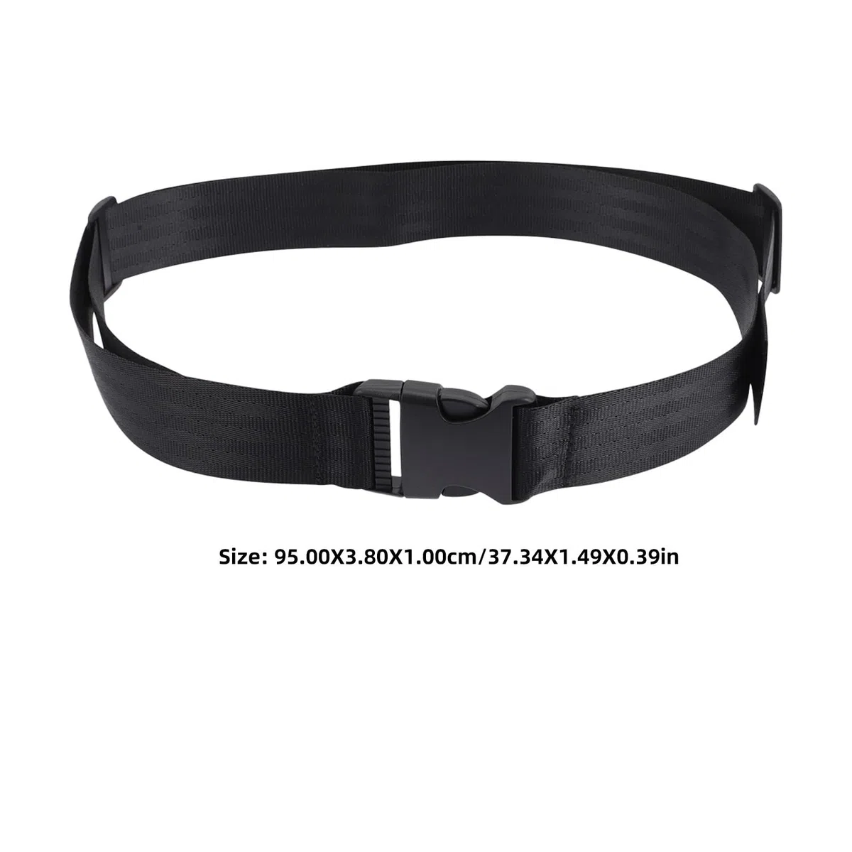 BESPORTBLE Cinturón de Seguridad Ajustable 3 Correas de Poliéster Ligeras y Fáciles de Desmontar para Silla de Ñiño Ideales para Camping y Hoteles