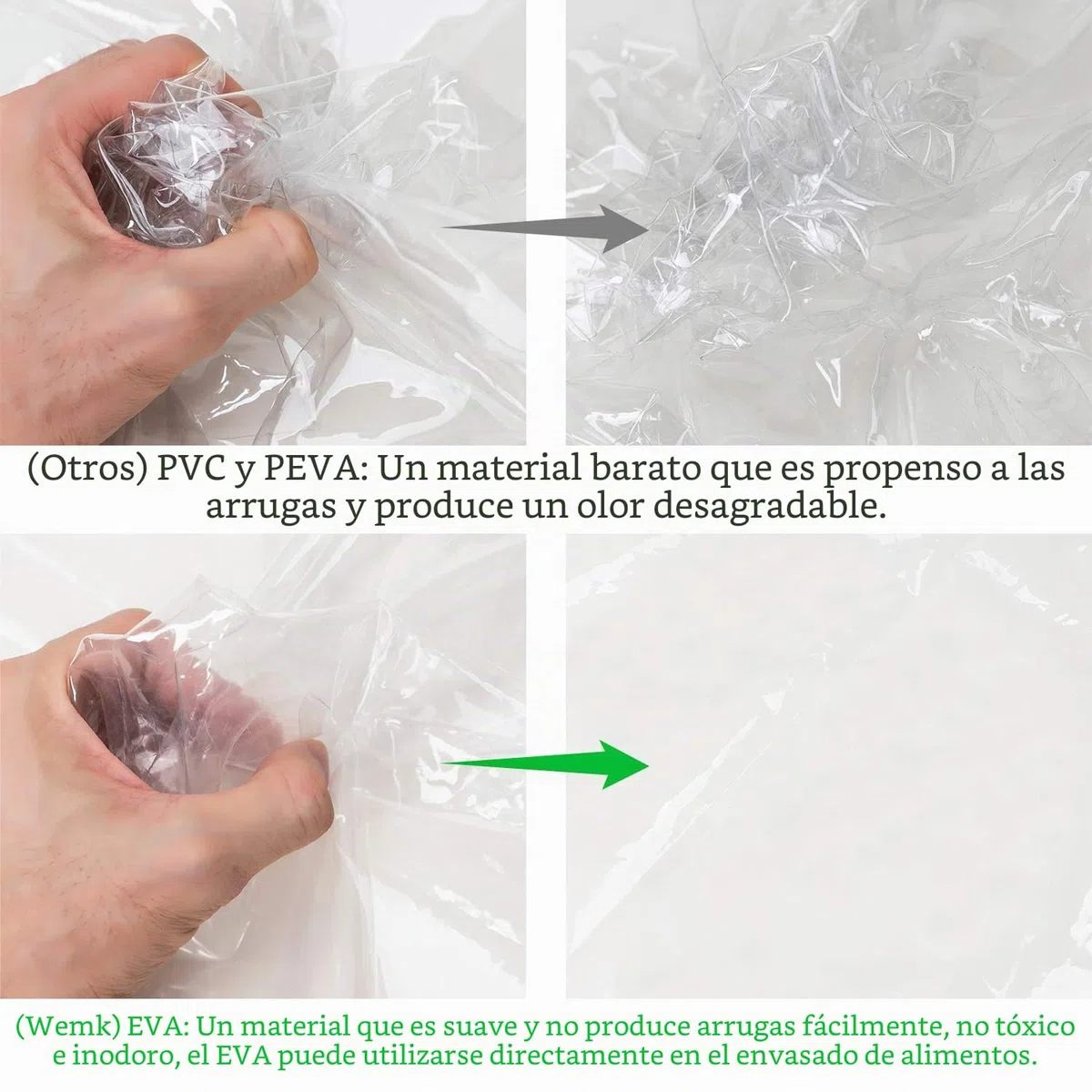 Protector de Lluvia para Silla de Paseo, con 3 Ventanas de Ventilación, Material EVA, Resistente al Viento y a la Nieve, Tamaño Mediano