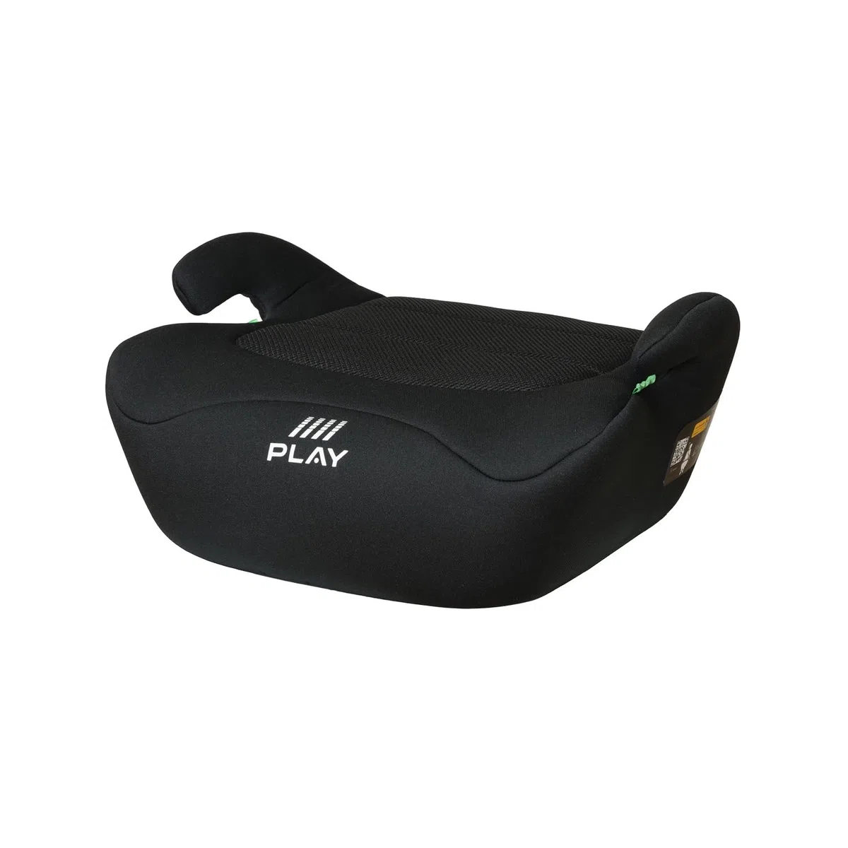 Play Alzador Coche Niño Belt Three de 6-12 años,125-150cm, Grupo 3, Instalación universal con cinturon seguridad, Elevador Coche de fácil instalación, Color Negro (Black Safe&Go)
